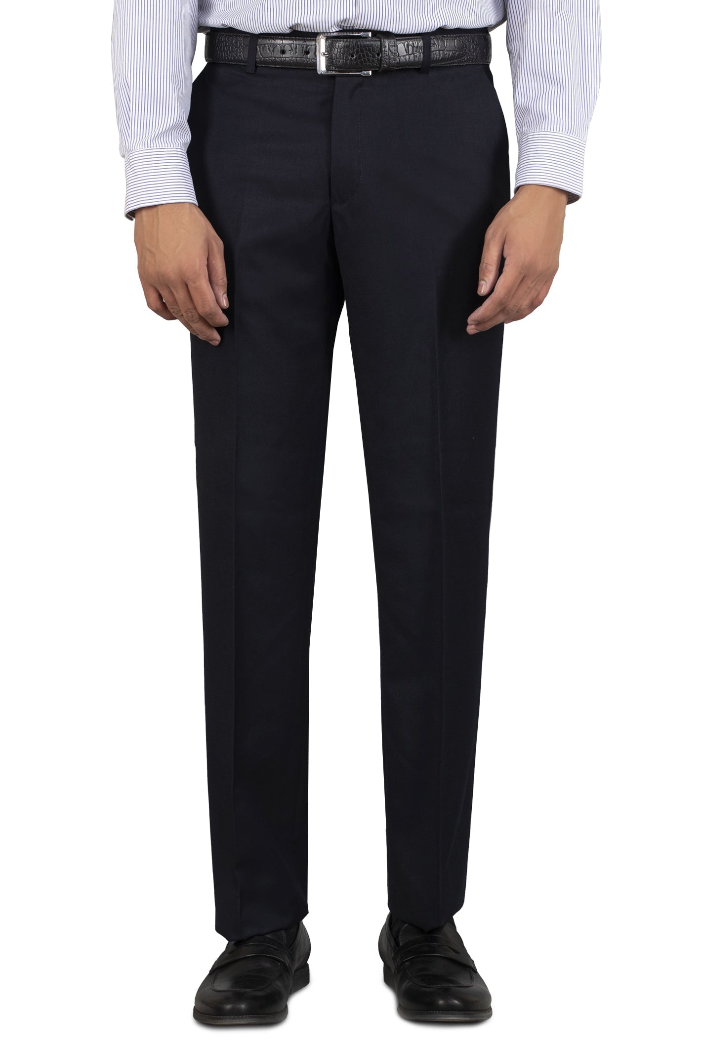 Formal Trouser for Men SKU: BA1458-N-Blue - Diners