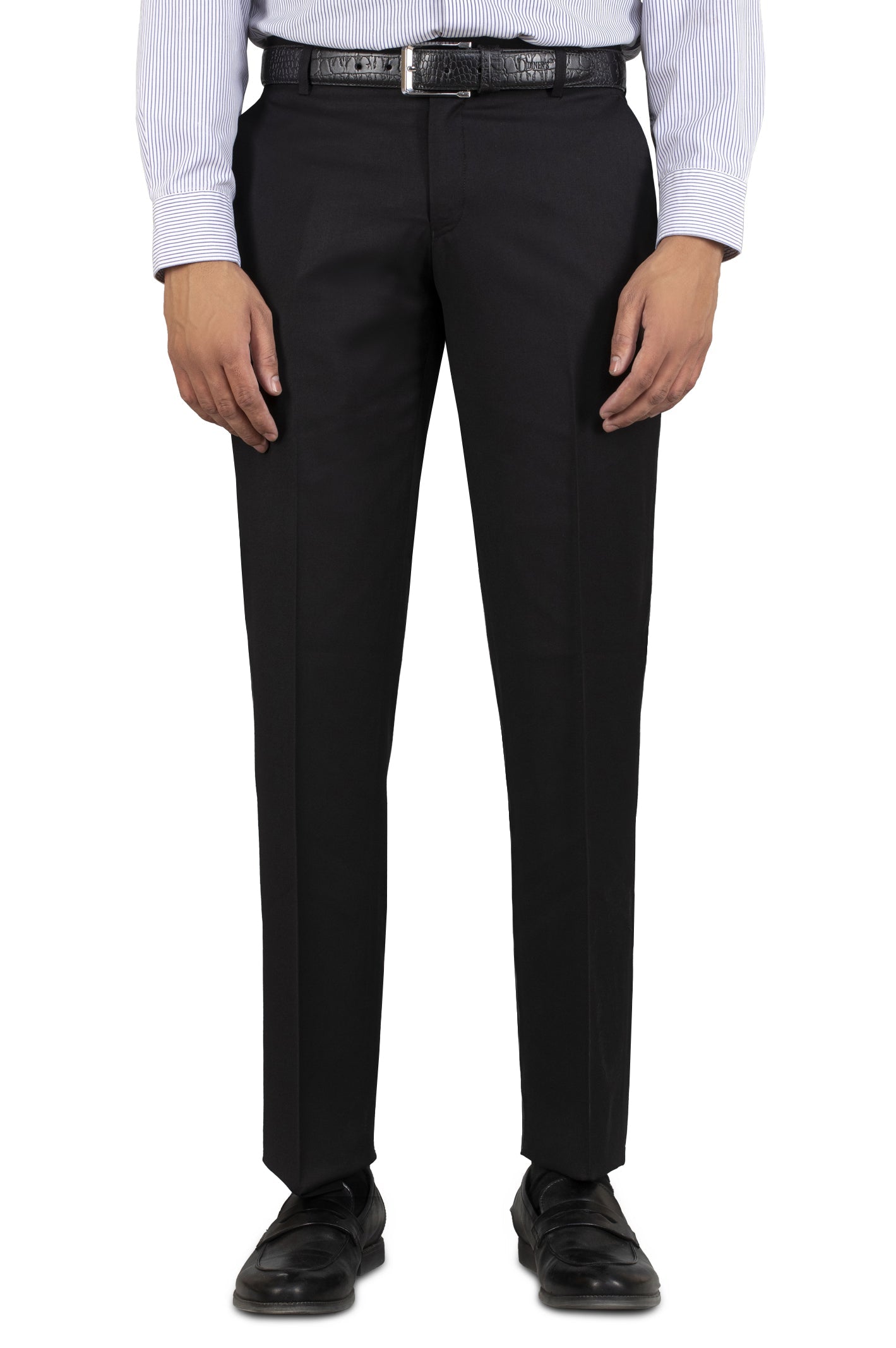 Formal Trouser for Men In Black SKU: BA2334 - Diners