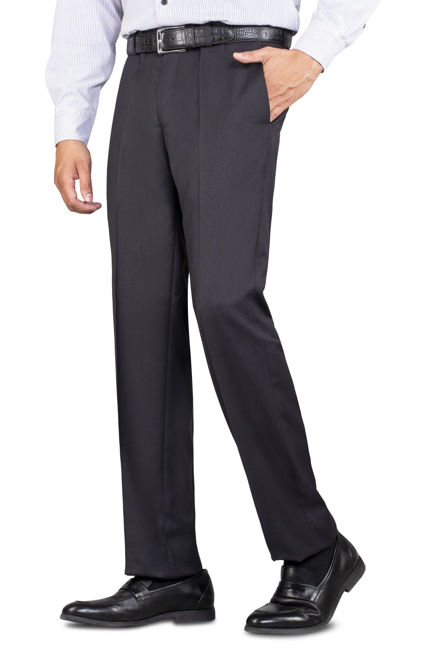 Formal Trouser for Men In C-Grey SKU: BA2334-C-GREY - Diners