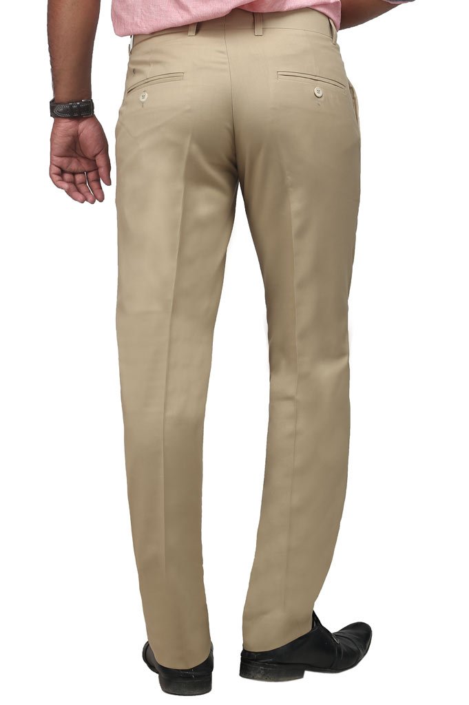 Formal Trouser for Men In Fawn SKU: BA2334-FAWN - Diners