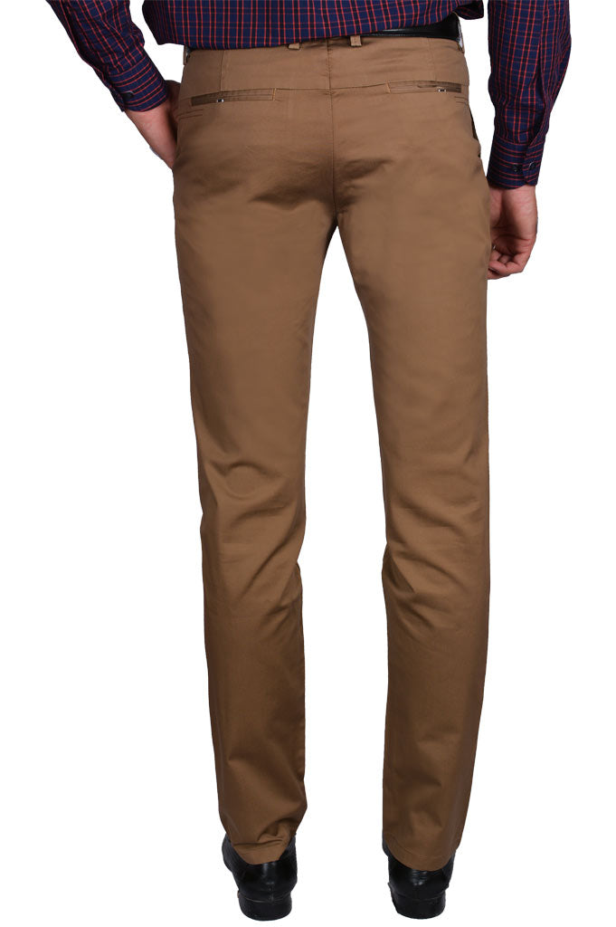 Casual Trouser in L-Brown SKU: BD2705-L-BROWN - Diners