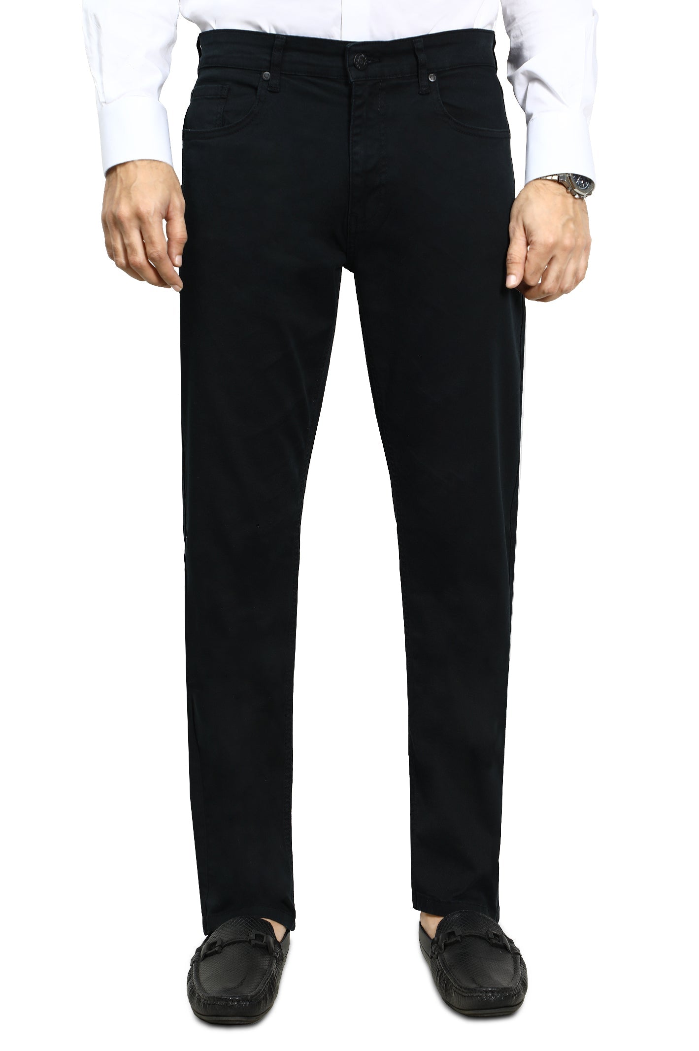 Formal Cotton Trouser for Men SKU: BD3039-BLACK