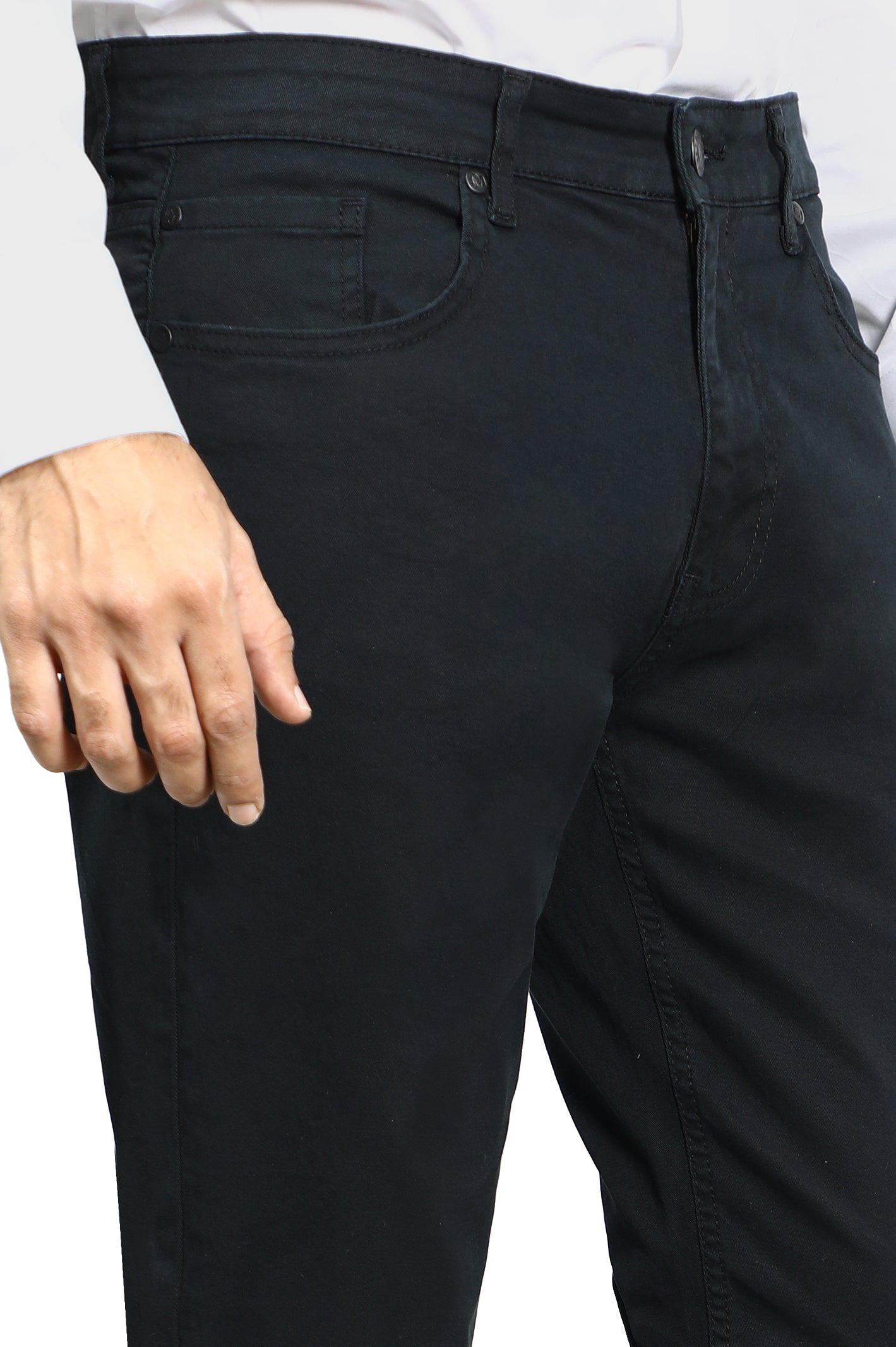 Formal Cotton Trouser for Men SKU: BD3039-BLACK