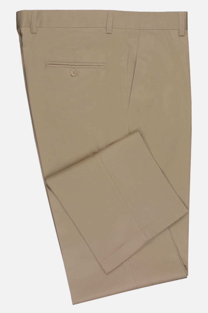 Formal Trouser for Men SKU: BH2778-L-Fawn - Diners