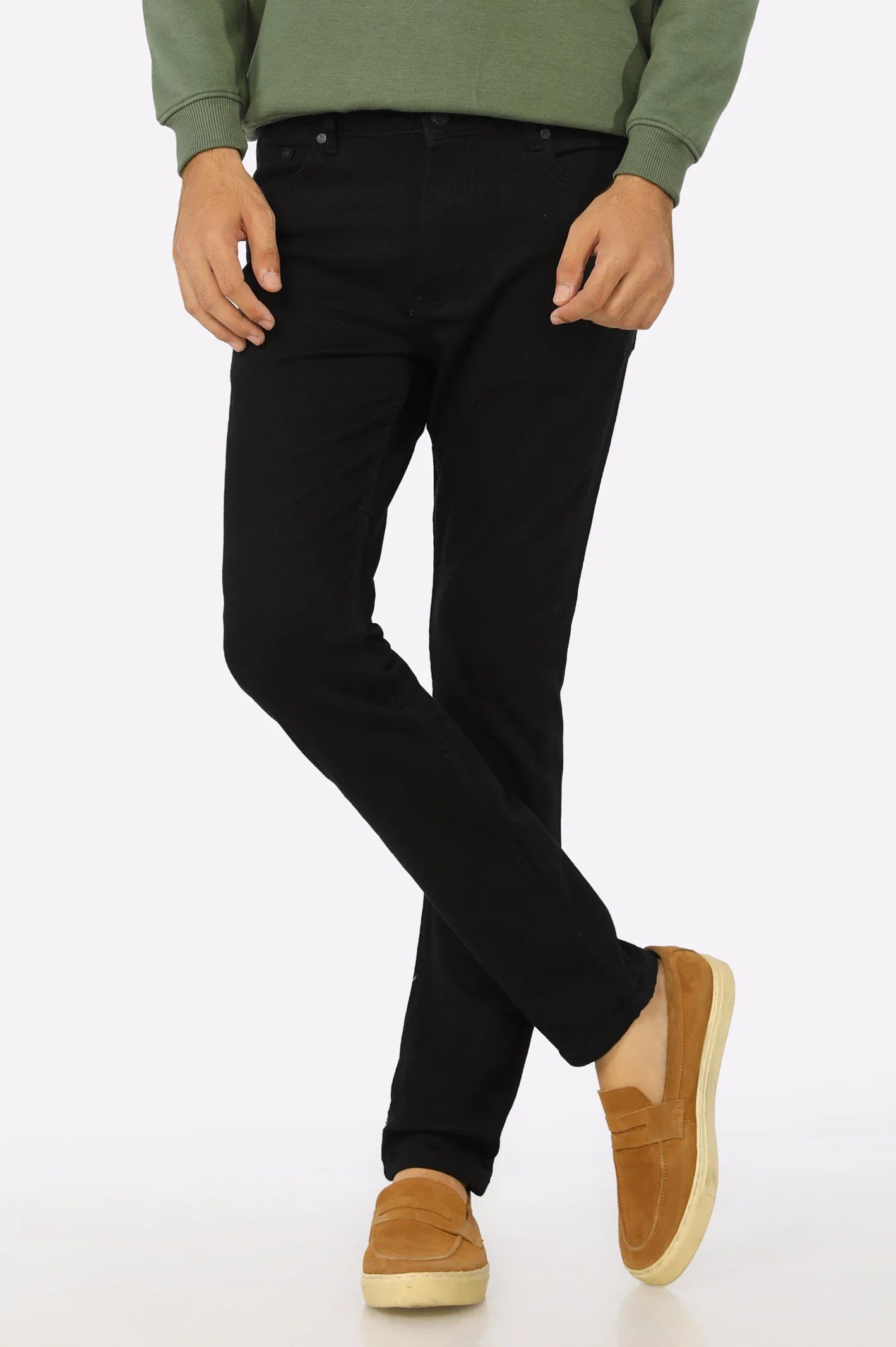 Jet Black Slim Fit Jeans