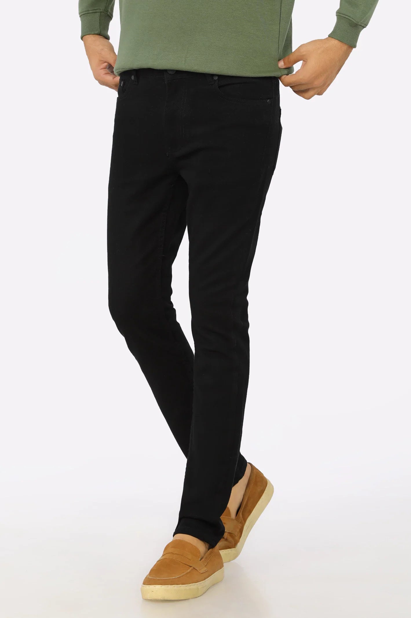 Jet Black Slim Fit Jeans