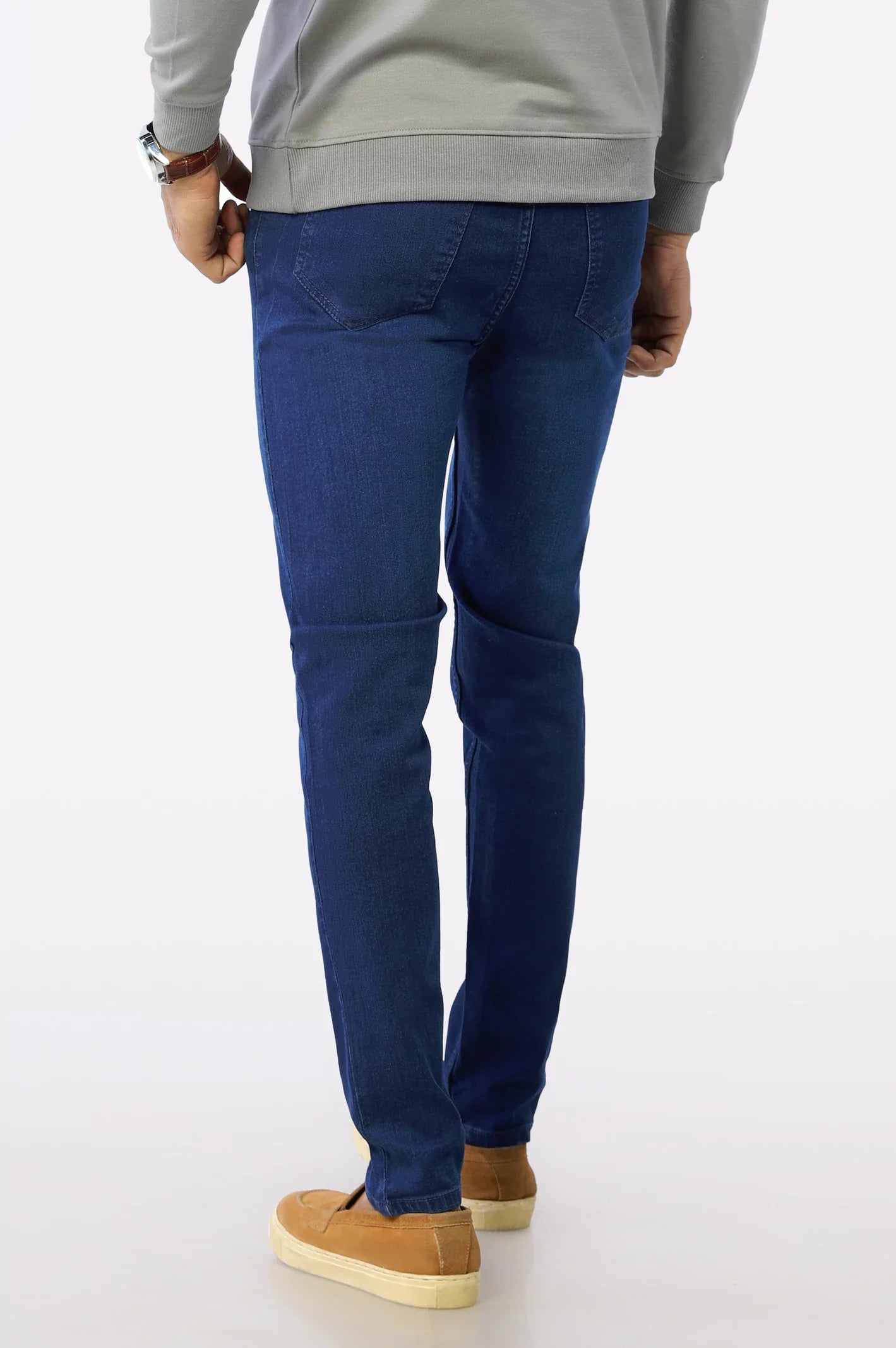Blue Slim Fit Denim Jeans From Diners
