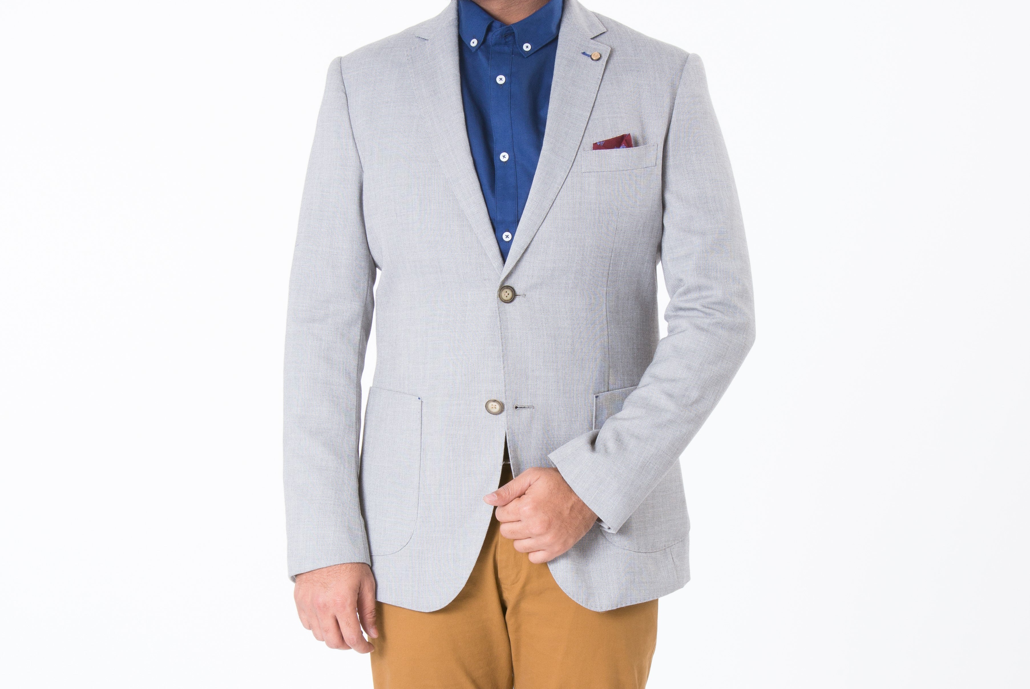 Mens Blazer SKU: CB167-BEIGE
