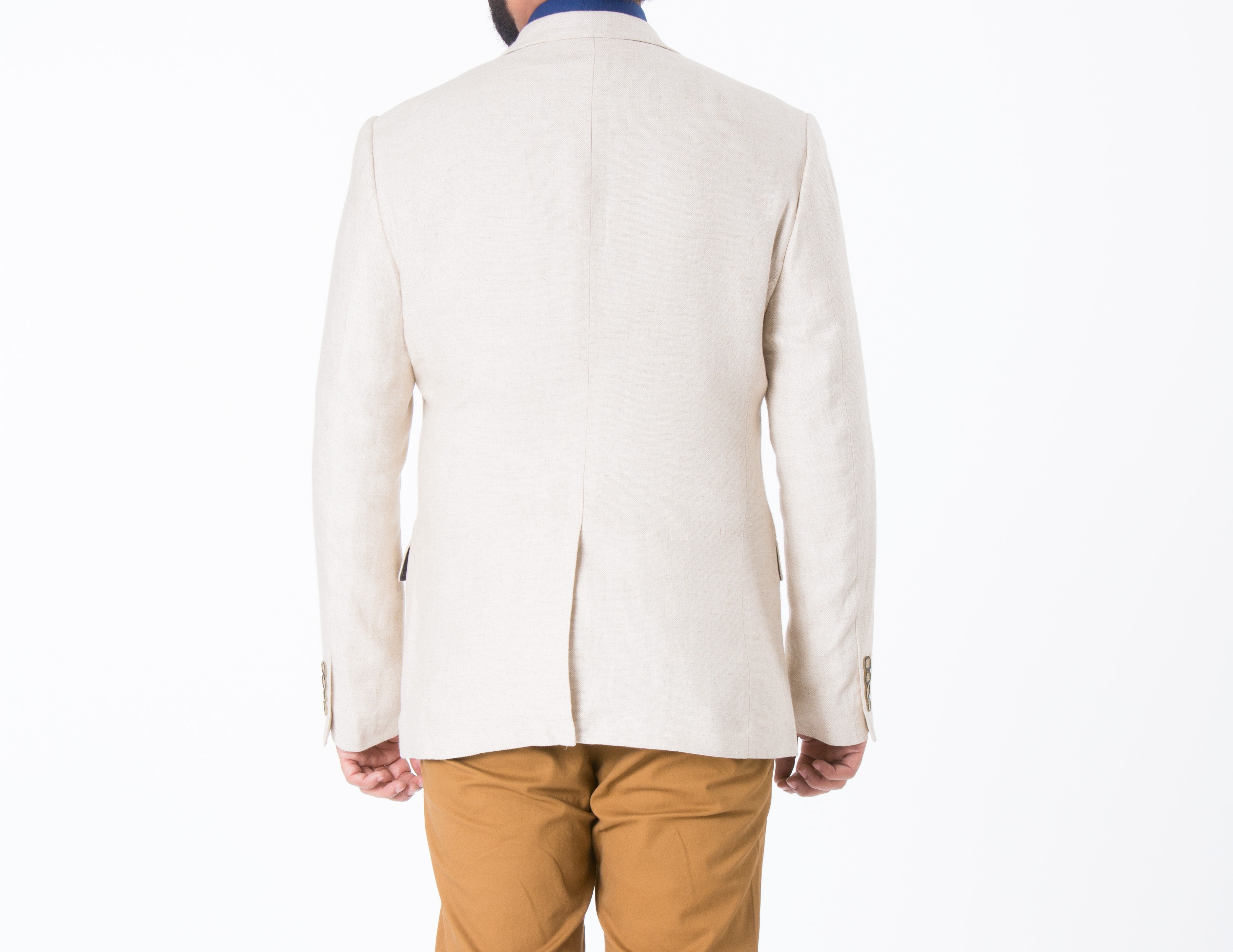 Mens Blazer SKU: CF3893-Cream