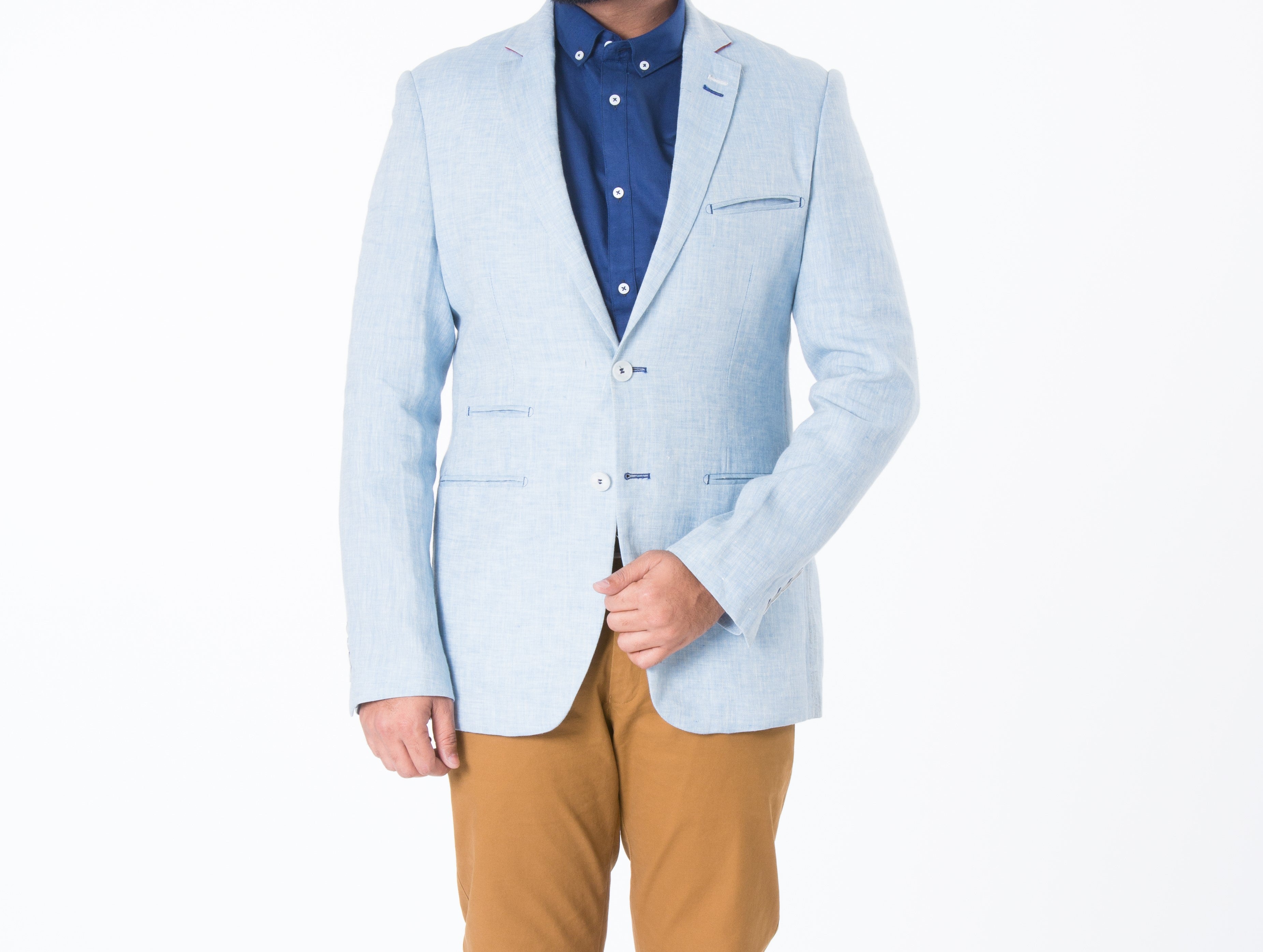 Mens Blazer SKU: CF3896-S-Blue