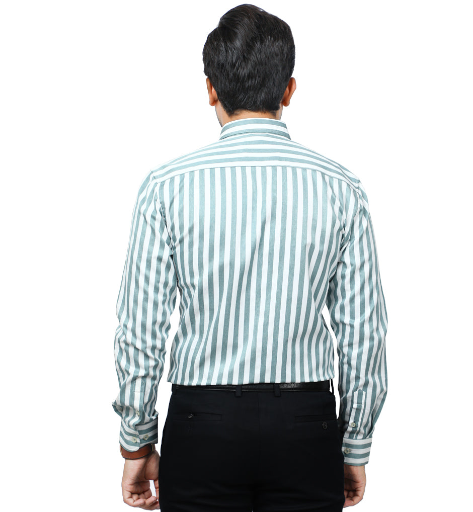 Light Green Button Down Shirt - AG192-190-L-Green