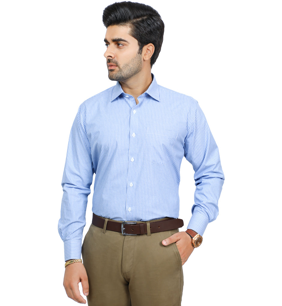Men's Casual Shirt - AG197-190-Blue