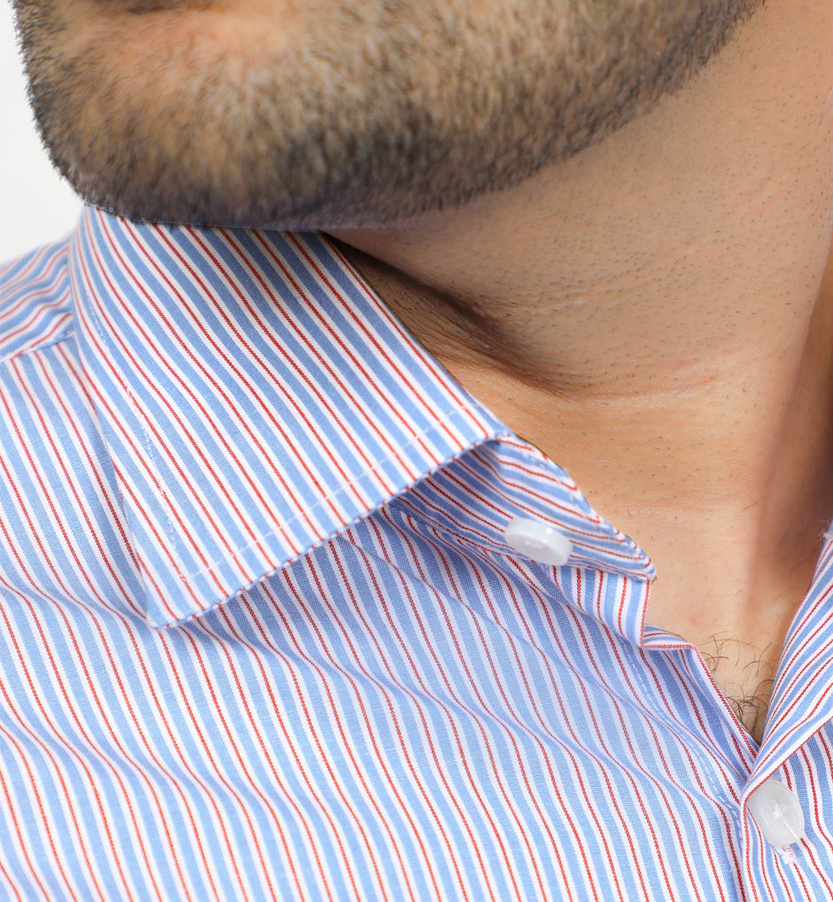 Men's Autograph Cotton Shirt - AH19287-Grey