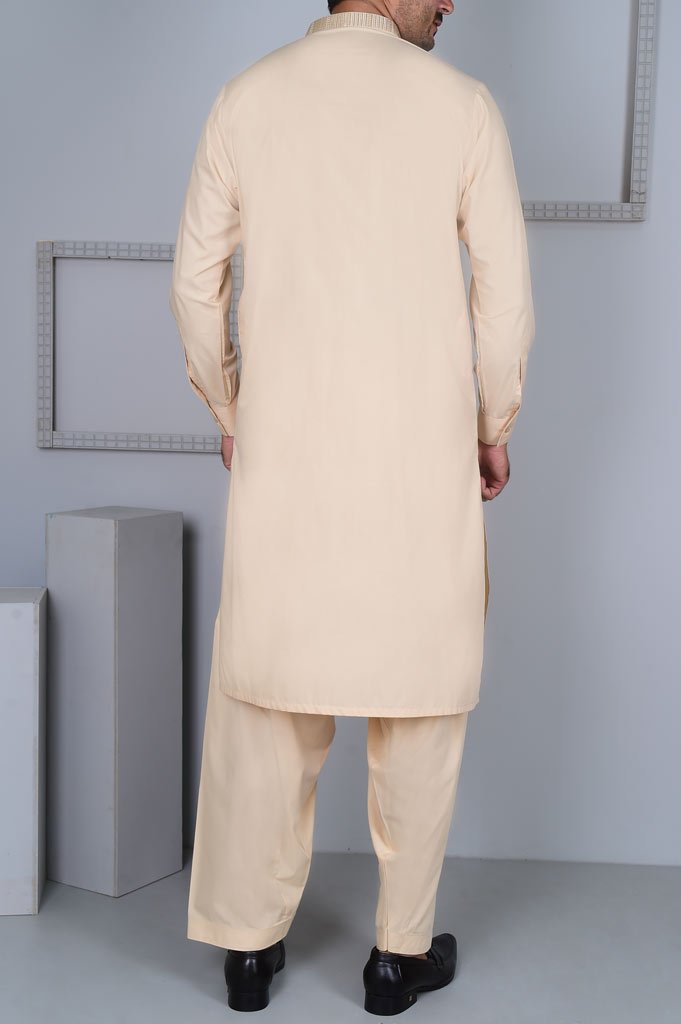 Formal Shalwar Suit for Man EG2627-FAWN - Diners