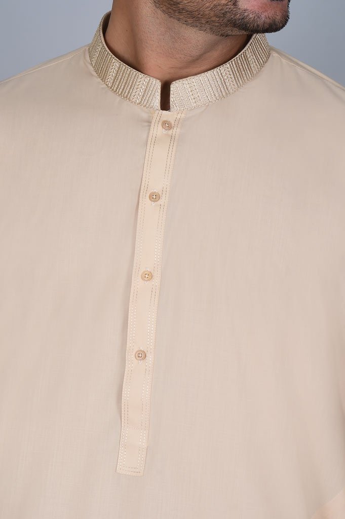 Formal Shalwar Suit for Man EG2627-FAWN - Diners