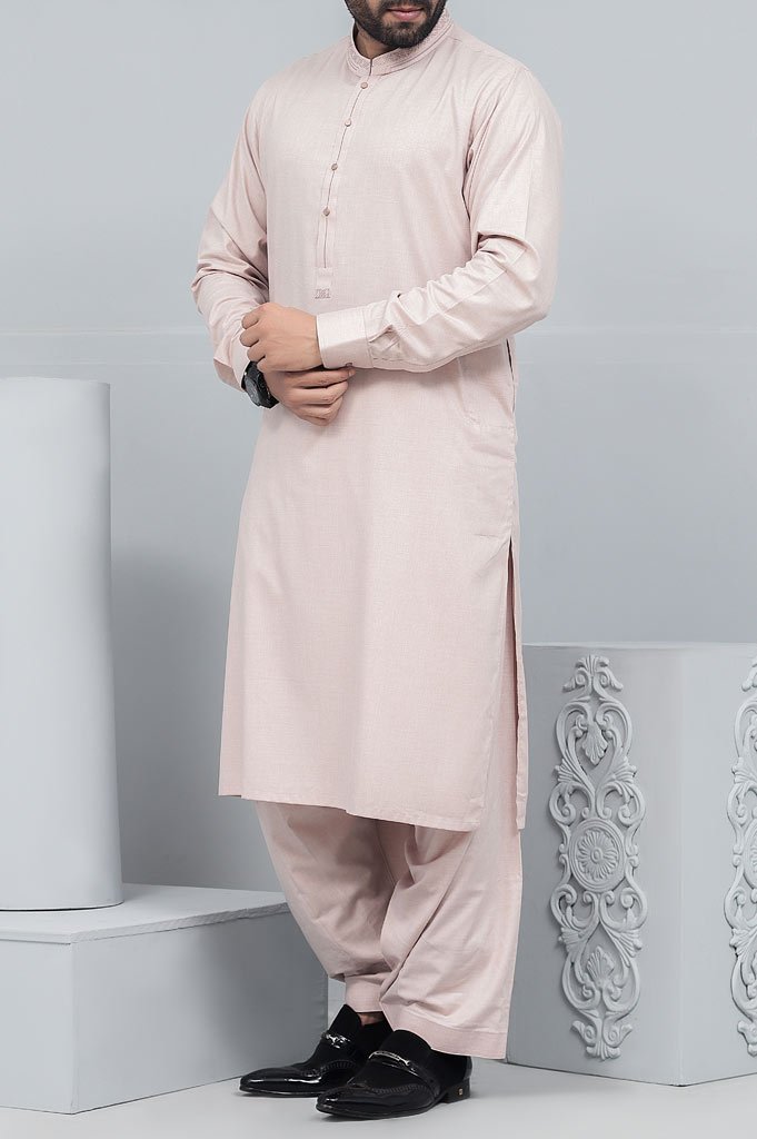 Formal Shalwar Suit for Men (EG2569-BEIGE) - Diners