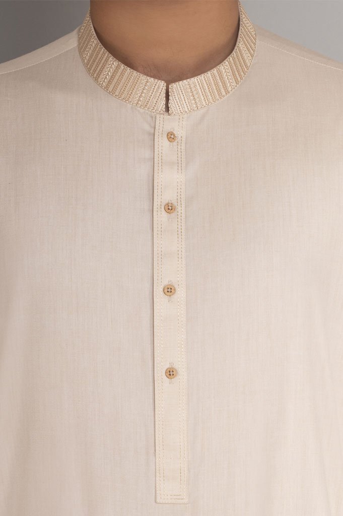 Formal Shalwar Suit for Man SKU: EG2708-Fawn - Diners