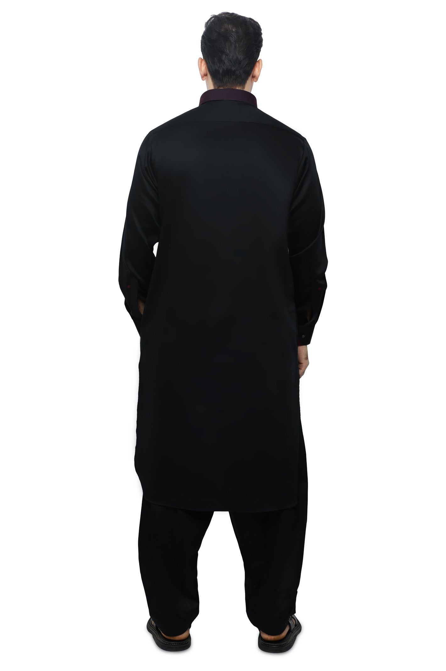Formal Shalwar Suit for Men SKU: EG2834-BLACK - Diners