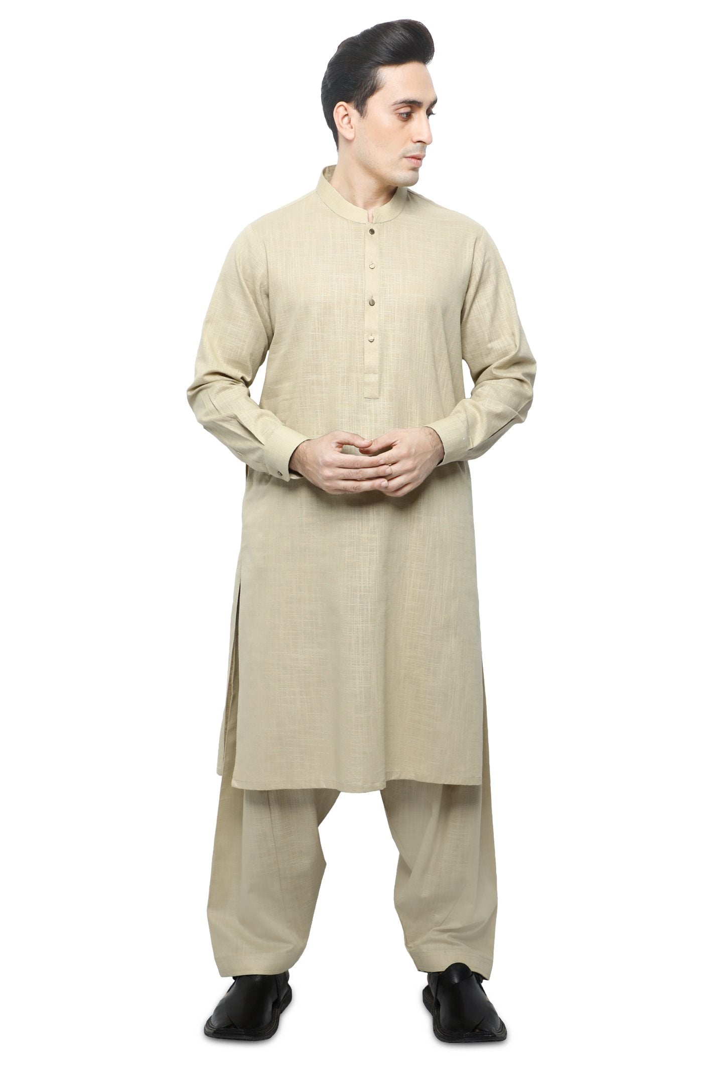 Formal Shalwar Suit for Men SKU: EG2842-FAWN - Diners
