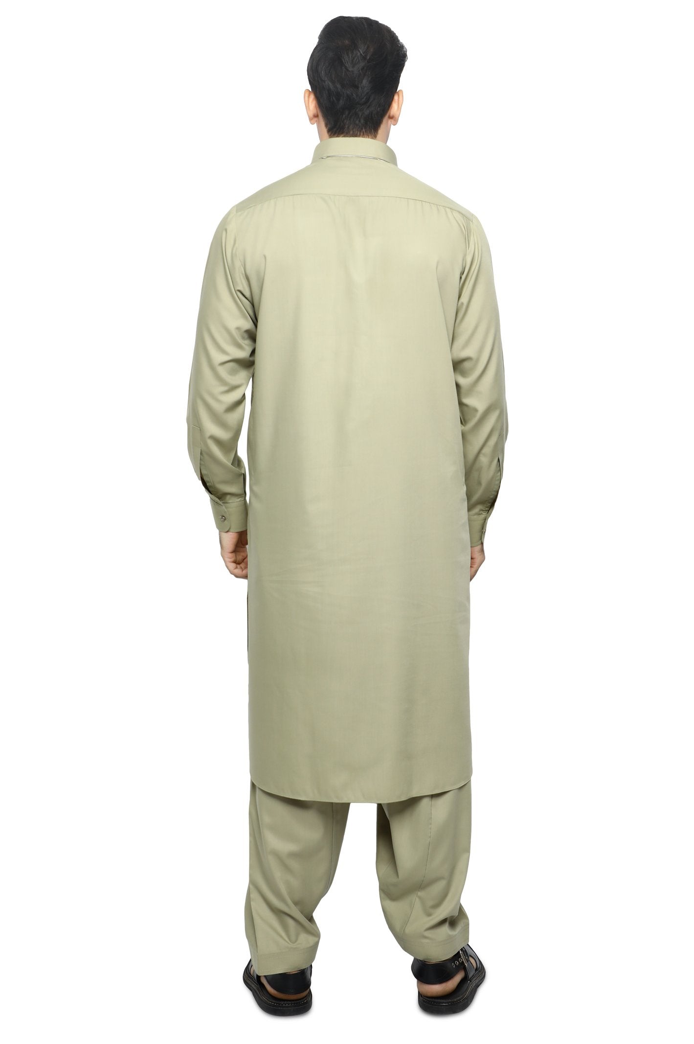 Formal Shalwar Suit for Men In Green SKU: EG2846-GREEN - Diners