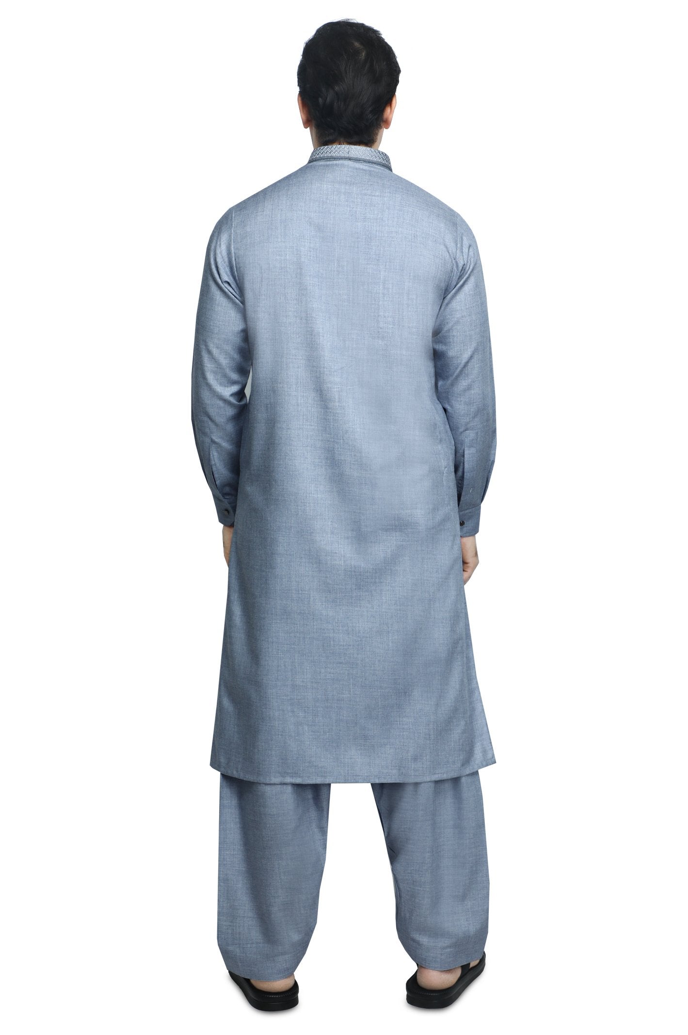 Formal Shalwar Suit for Men SKU: EG2865-L-GREY - Diners