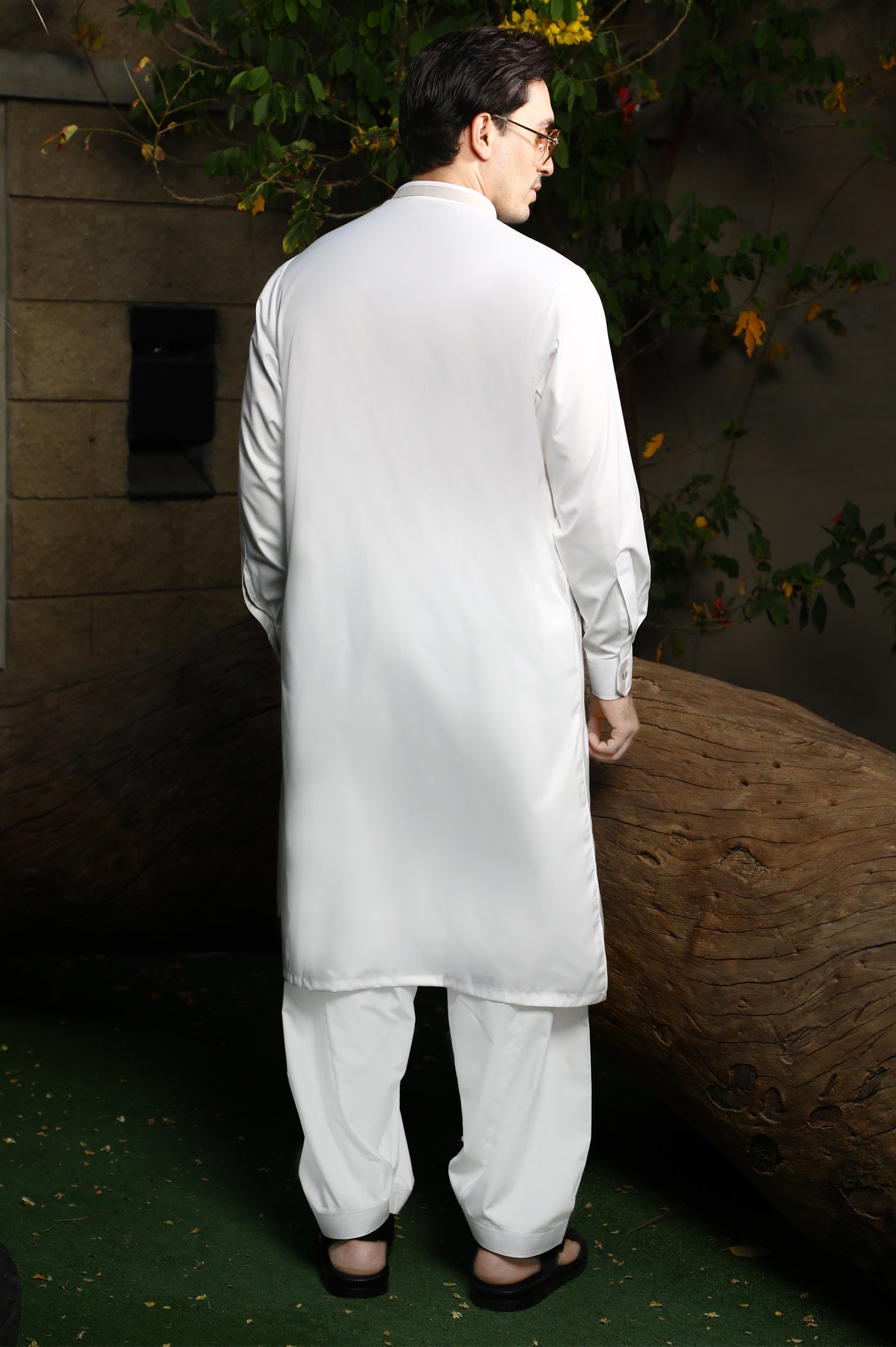 Formal Shalwar Suit for Men SKU: EG2868-OFFWHITE - Diners