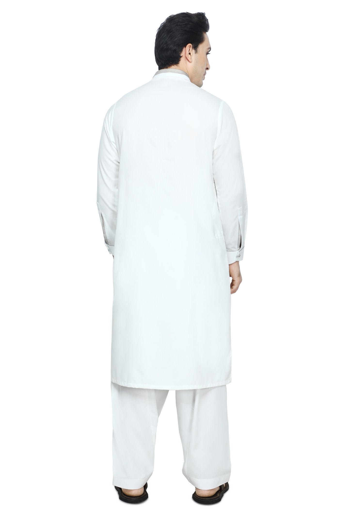 Formal Shalwar Suit for Men SKU: EG2872-OFFWHITE - Diners