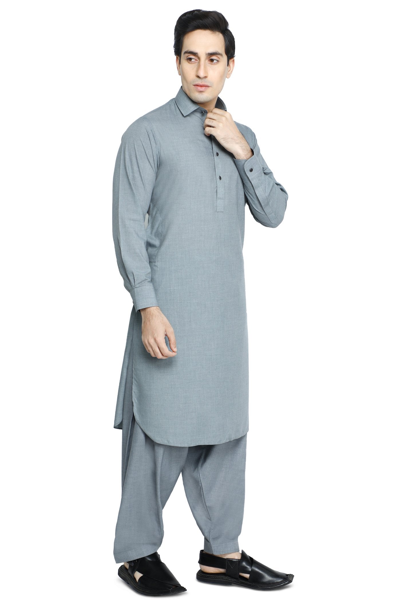 Formal Shalwar Suit for Men - EG2888-GREY