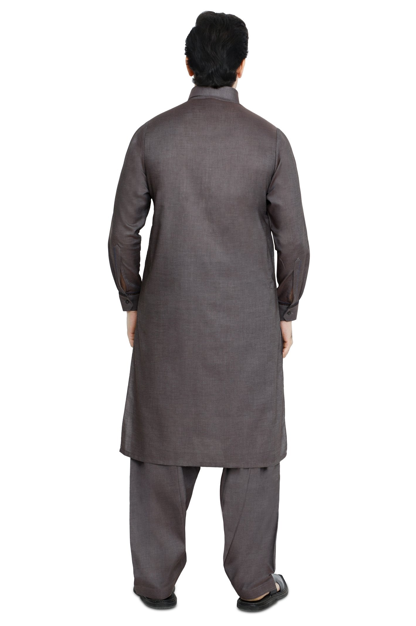 Formal Shalwar Suit for Men - EG2898-BROWN