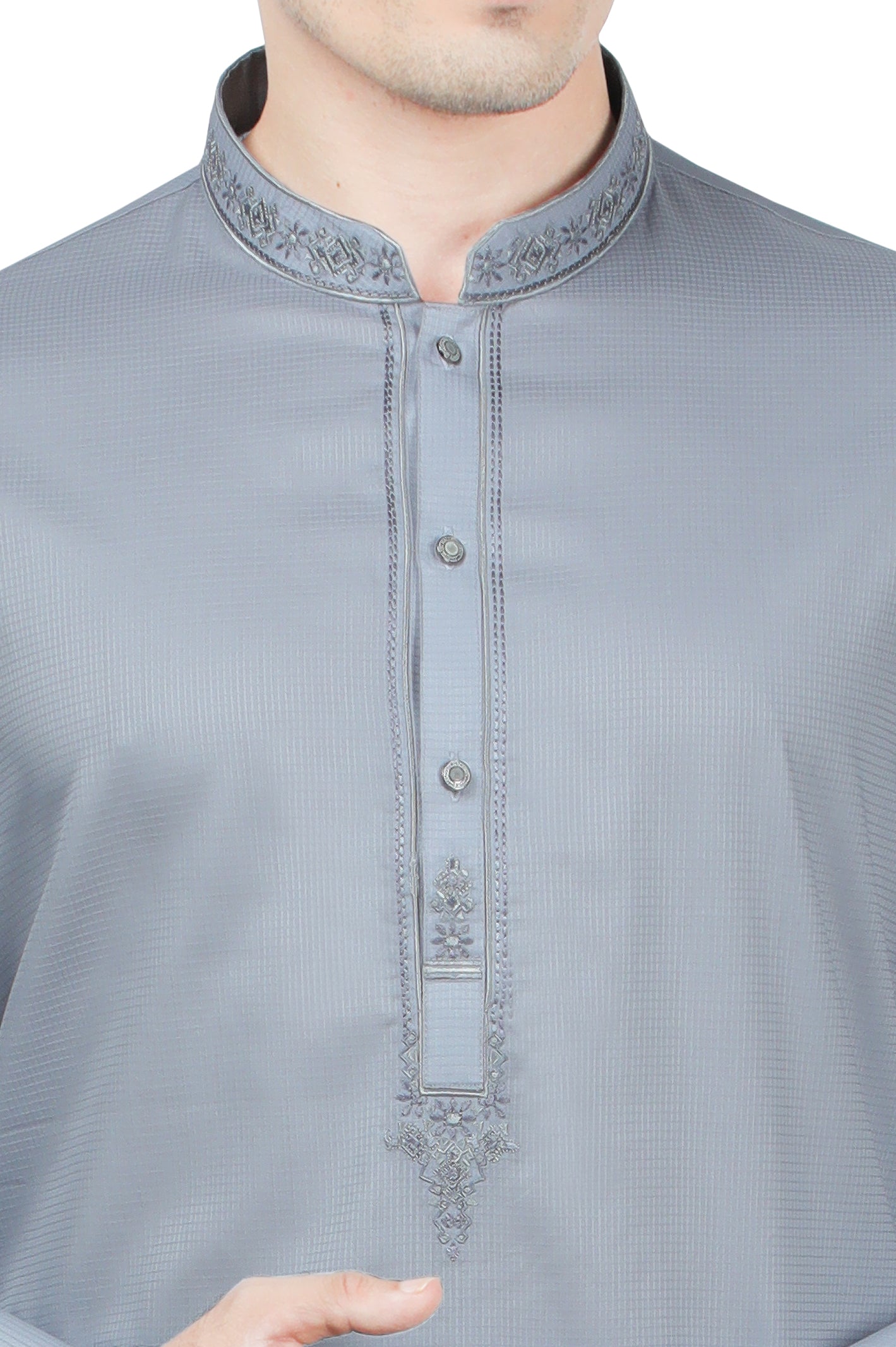 Formal Shalwar Suit for Men SKU: EG2910-L-GREY - Diners