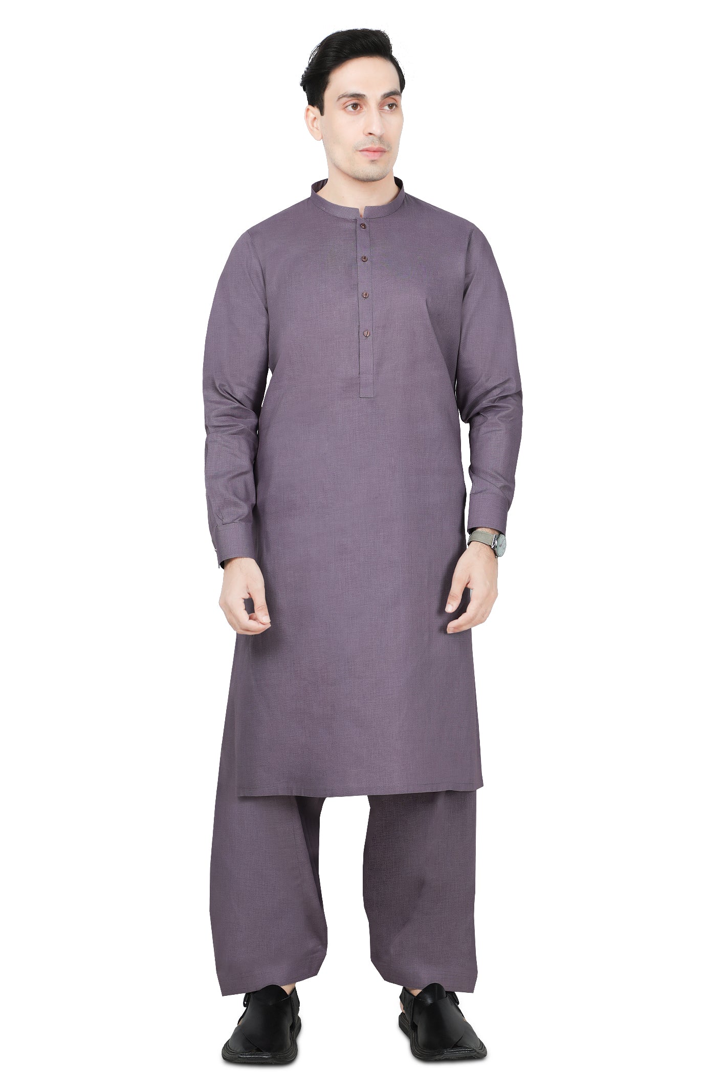 Formal Shalwar Suit for Men - EG2919-Purple