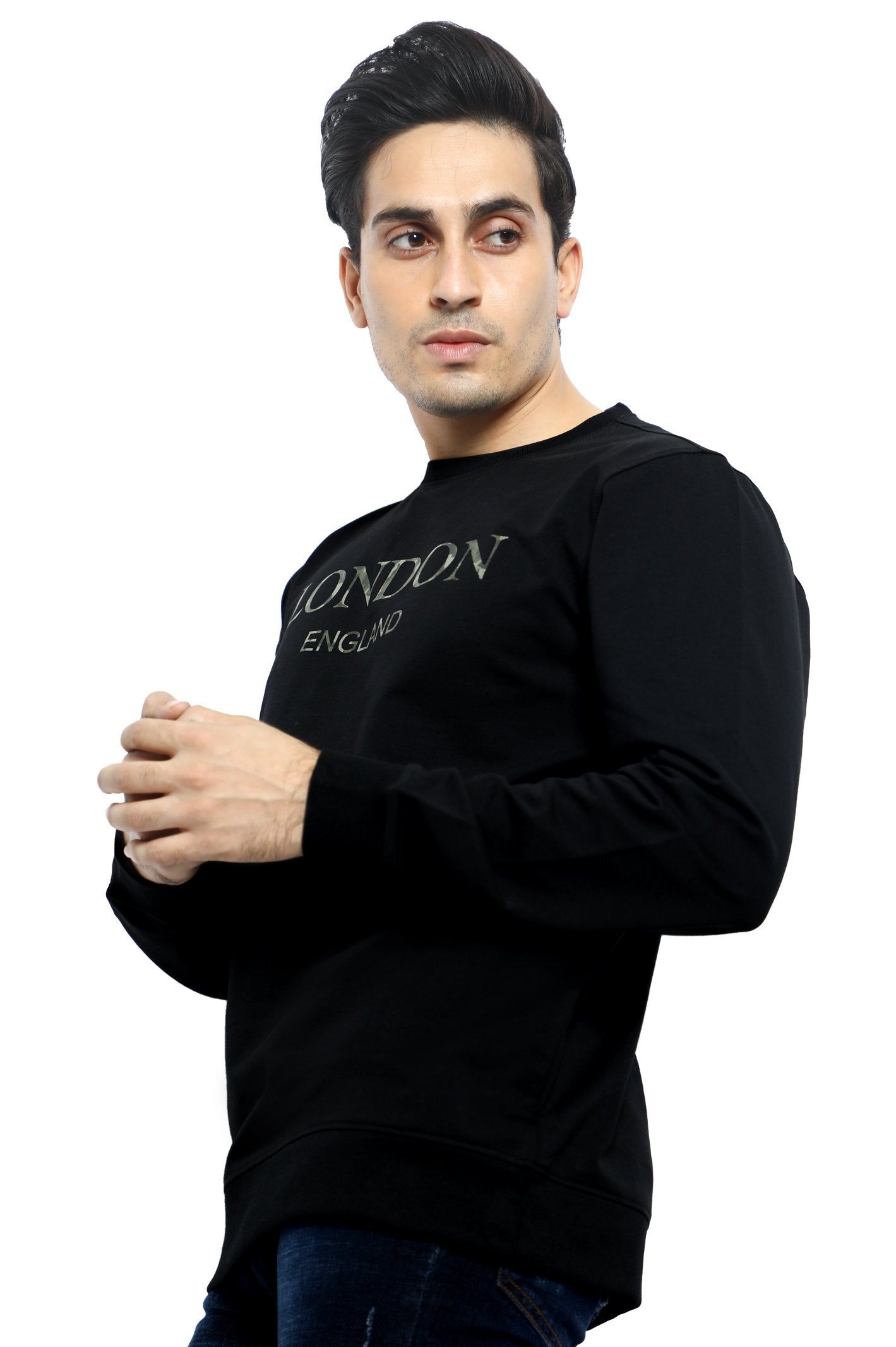 Diners Men's Black Sweatshirt - FA914-21