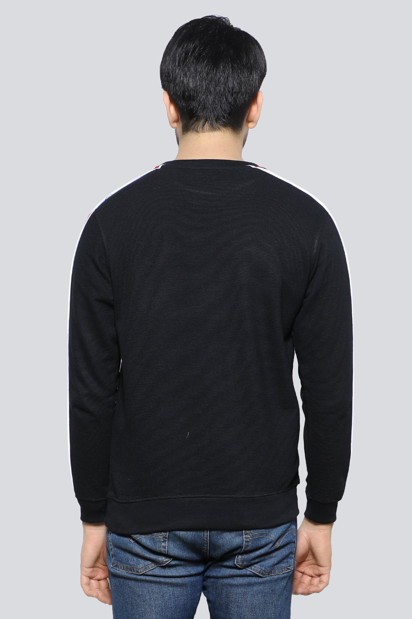 Crew Neck Basic Sweatshirt