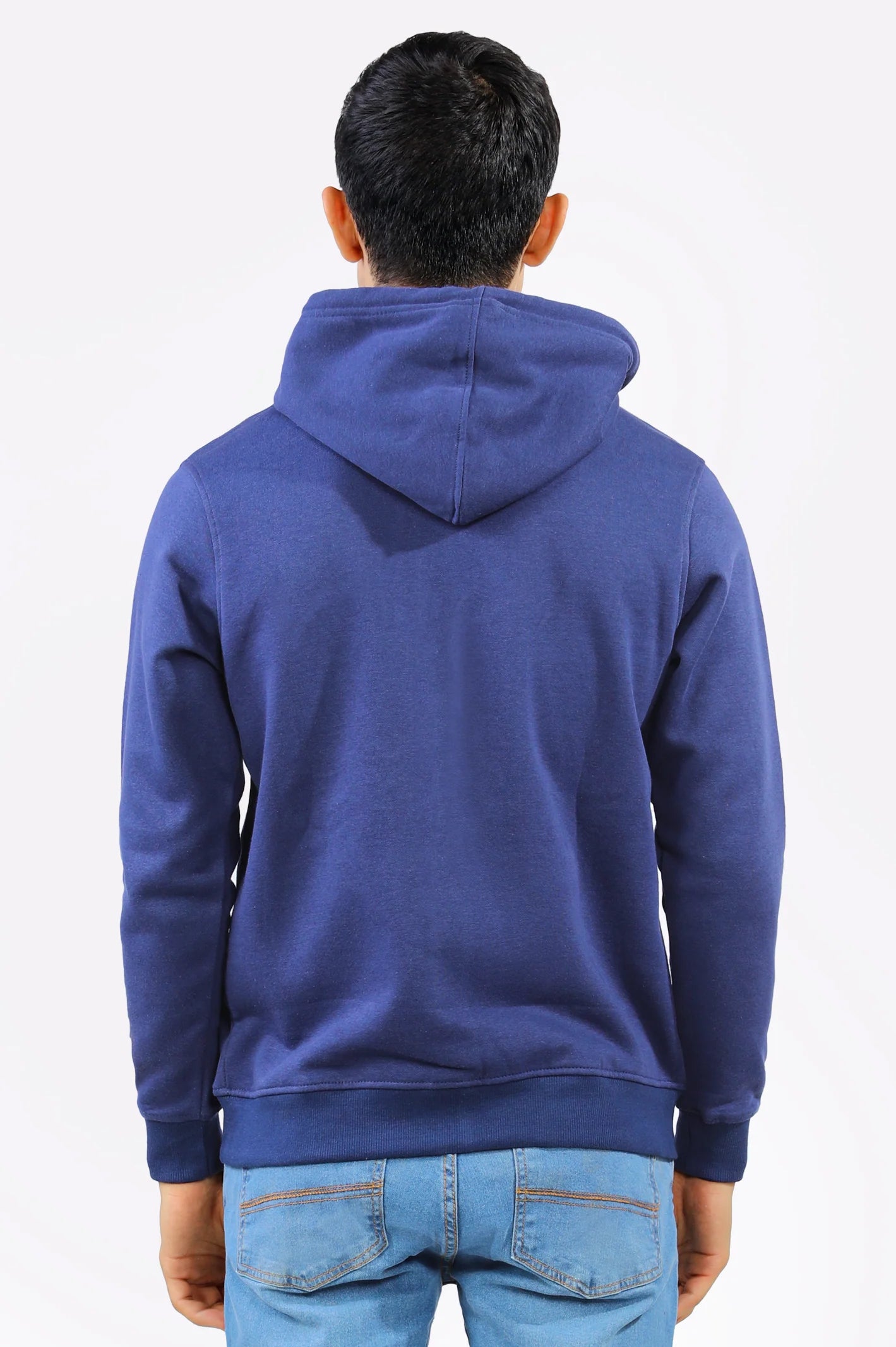 Logo Printed Zipper Hoodie