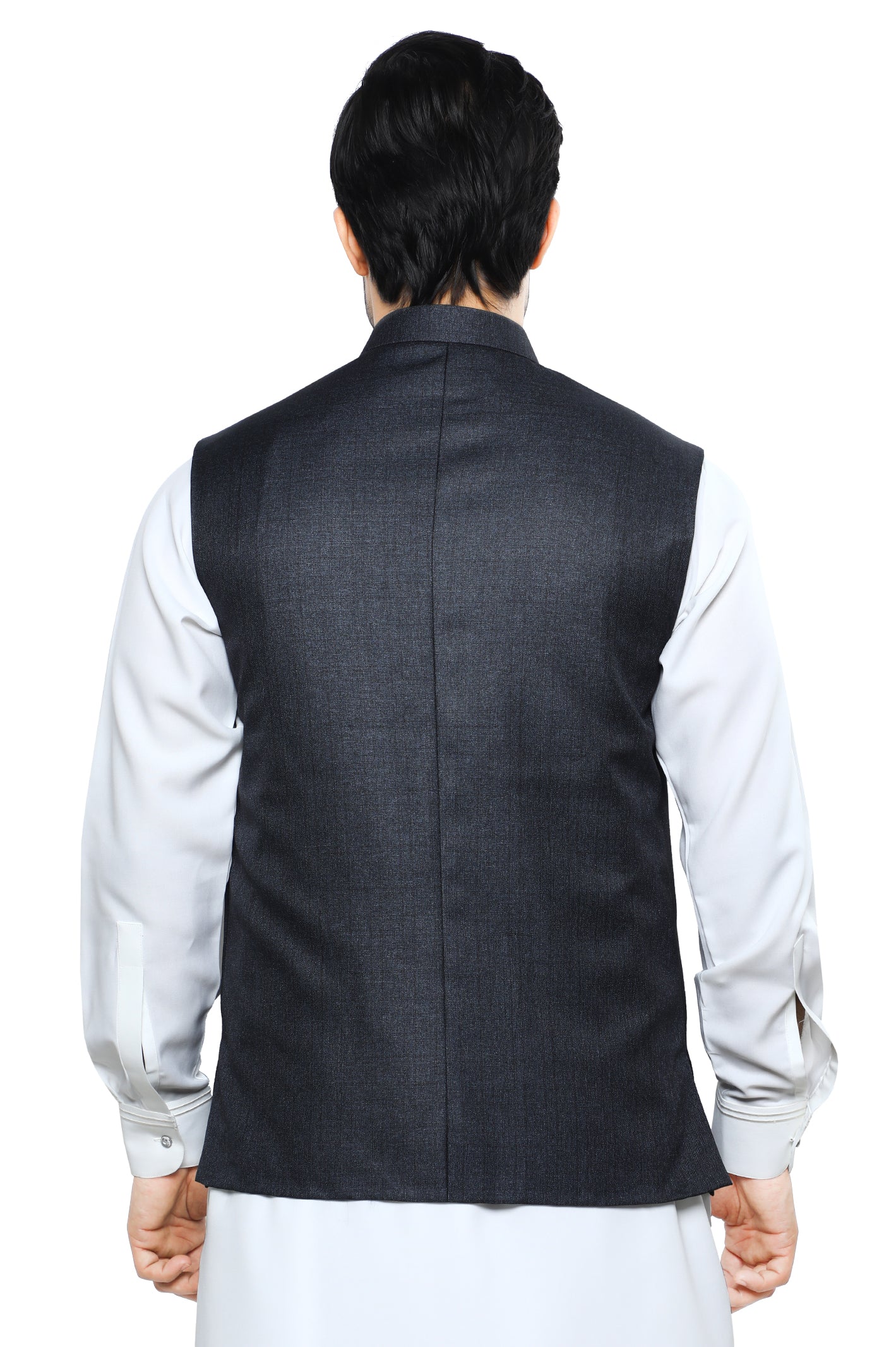 Waist coat For Men SKU: GA3479-D-GREY - Diners