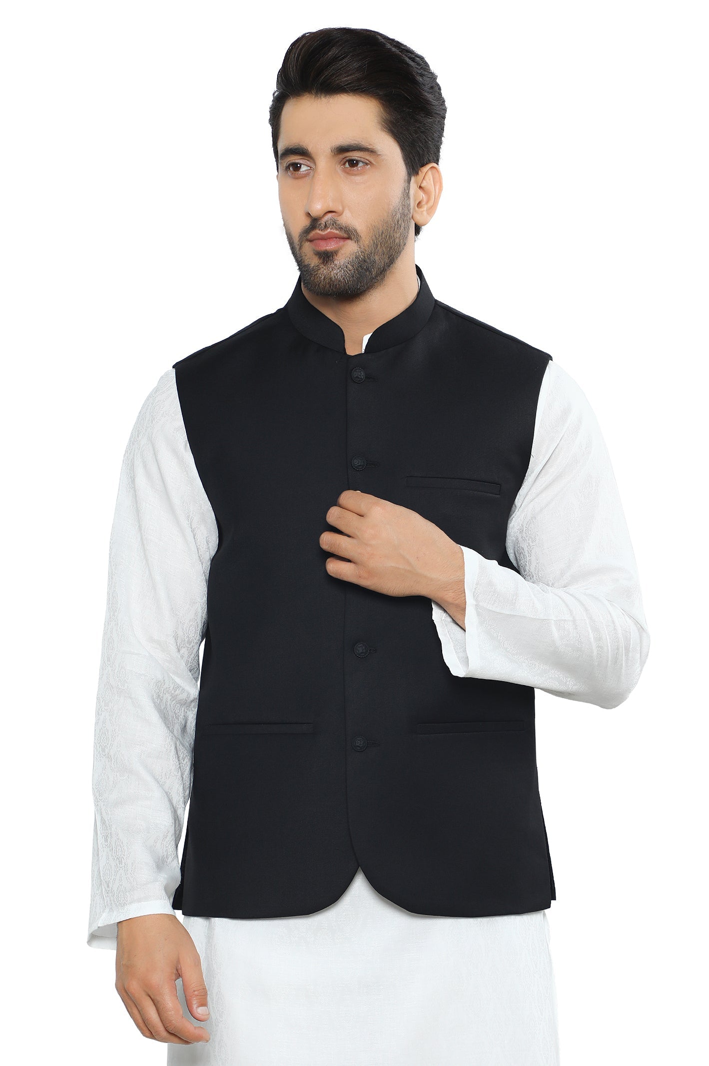 Waist coat For Men SKU: GA3506-BLACK