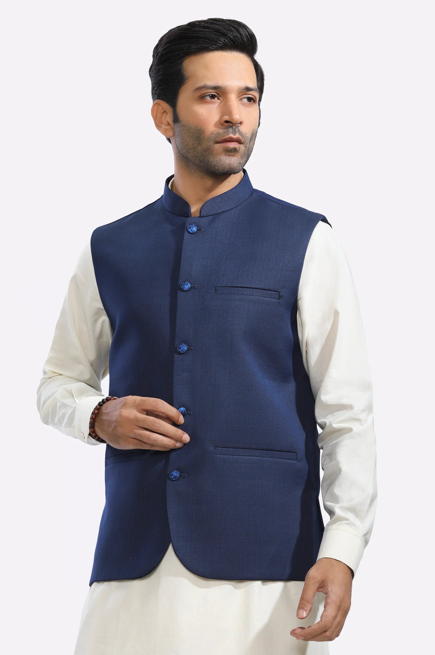 Blue Waistcoat From Diners