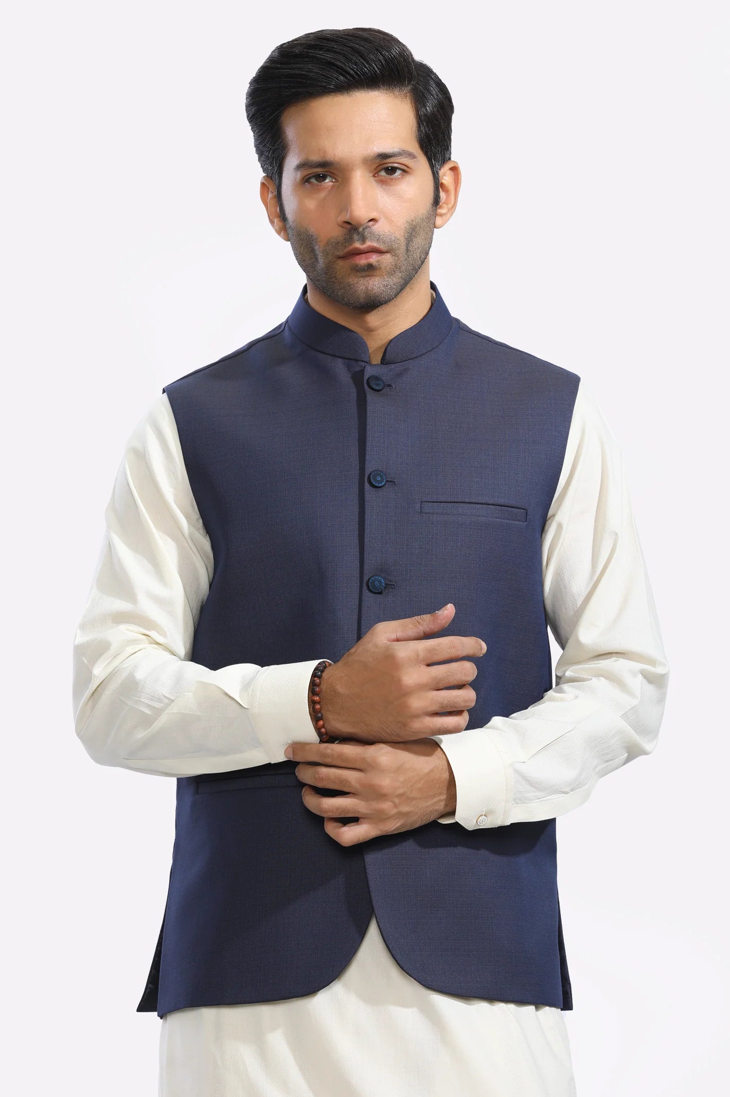 Dark Blue Waistcoat From Diners