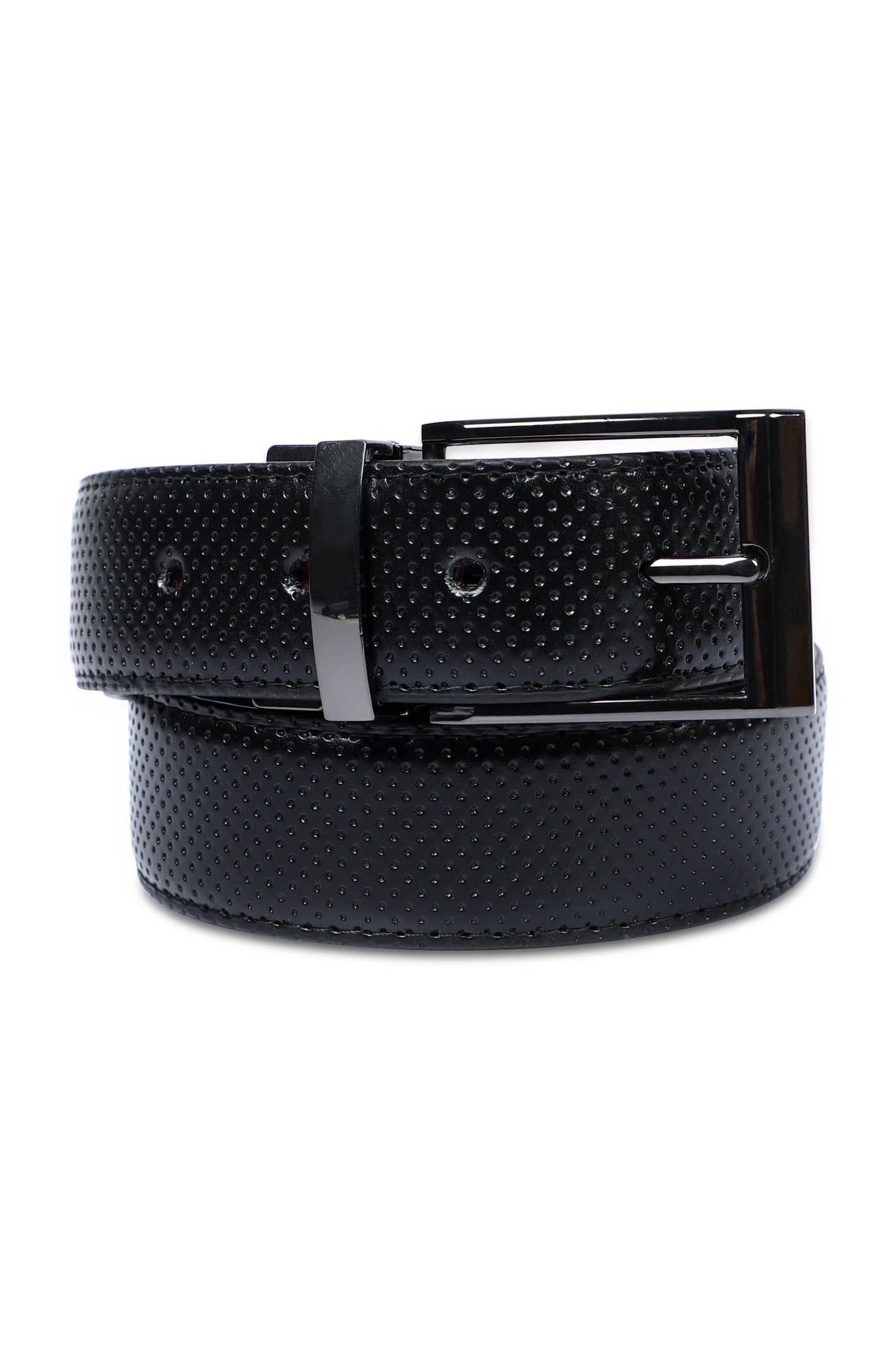 Men's Double sided Belt SKU: IE01-BLACK & BROWN - Diners