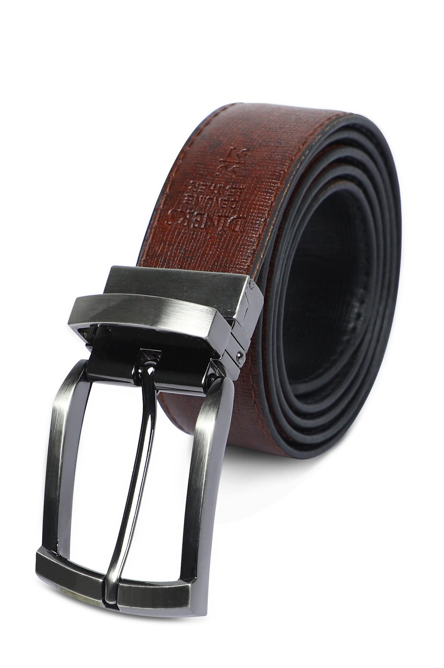 Men's Double Sided Belt SKU: IE04-BLACK & TAN - Diners