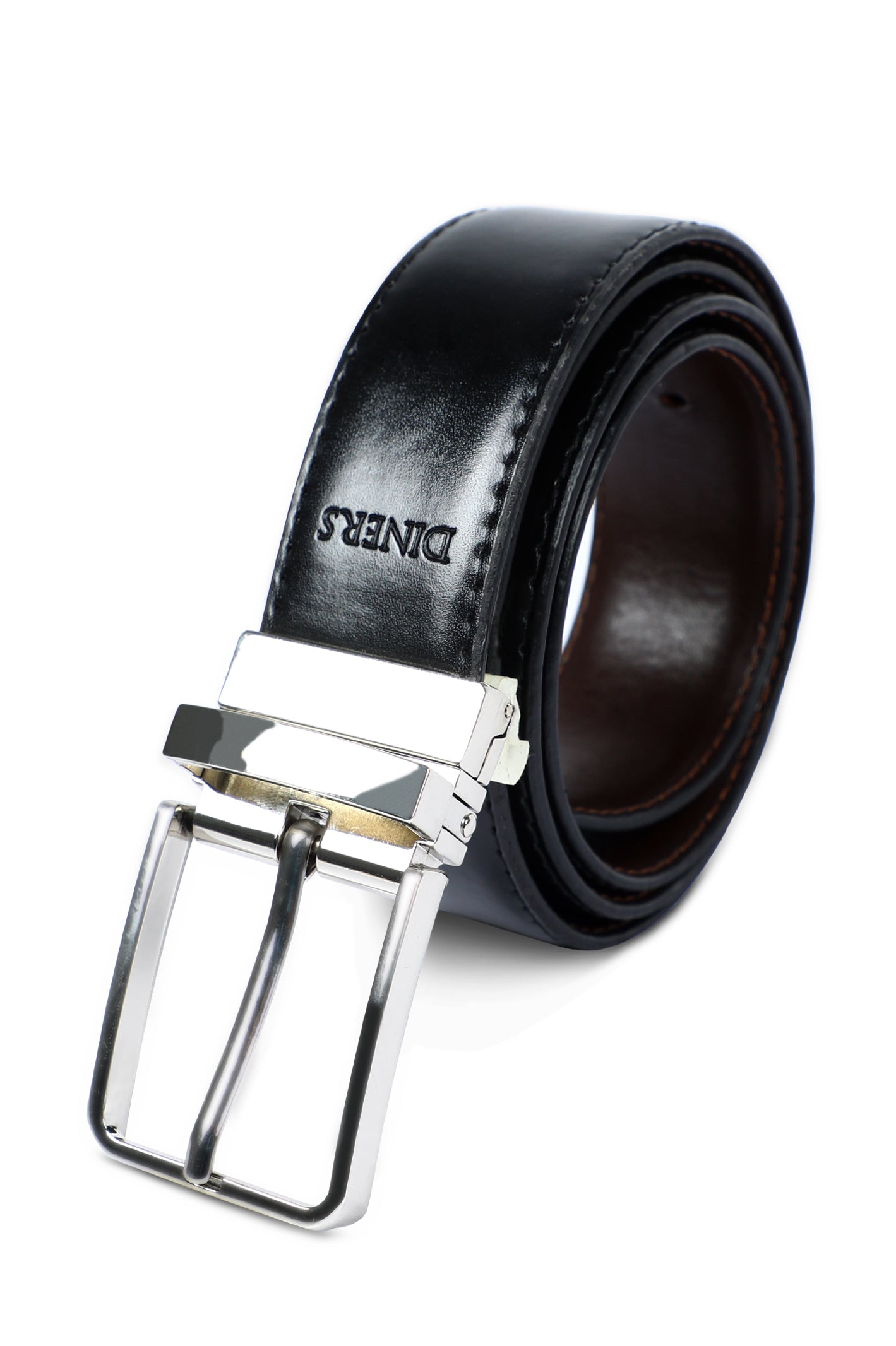 Men's Double Sided Belt SKU: IE05-BLACK & BROWN - Diners