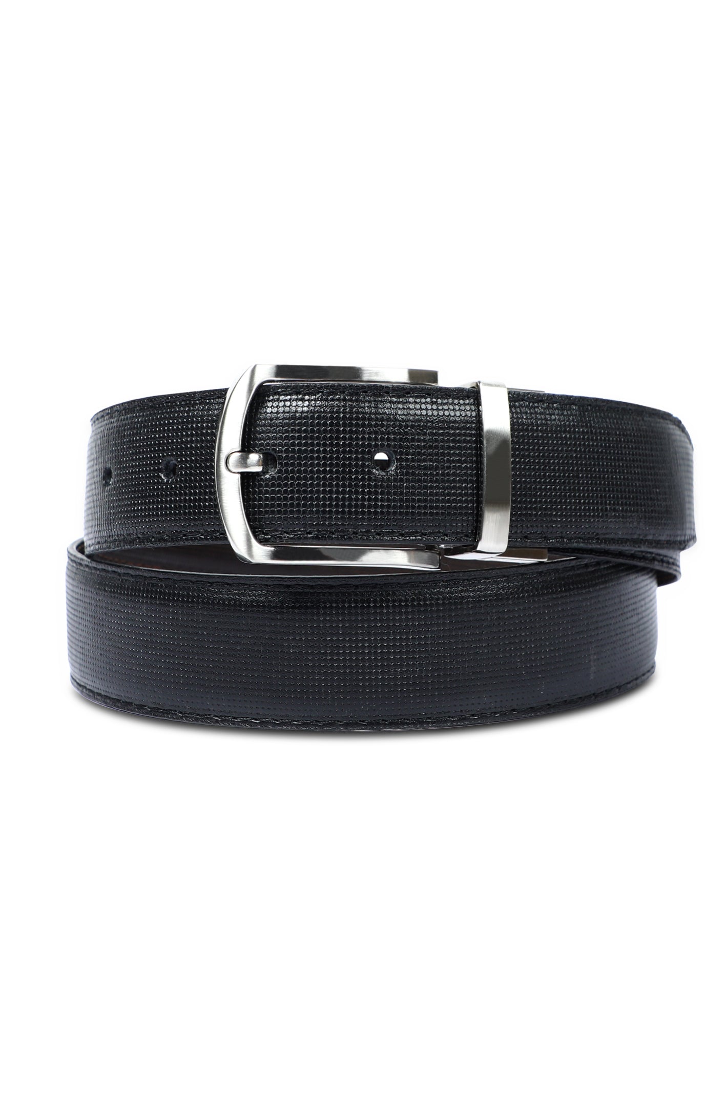 Men's Double Sided Belt SKU: IE11-BLACK & BROWN - Diners