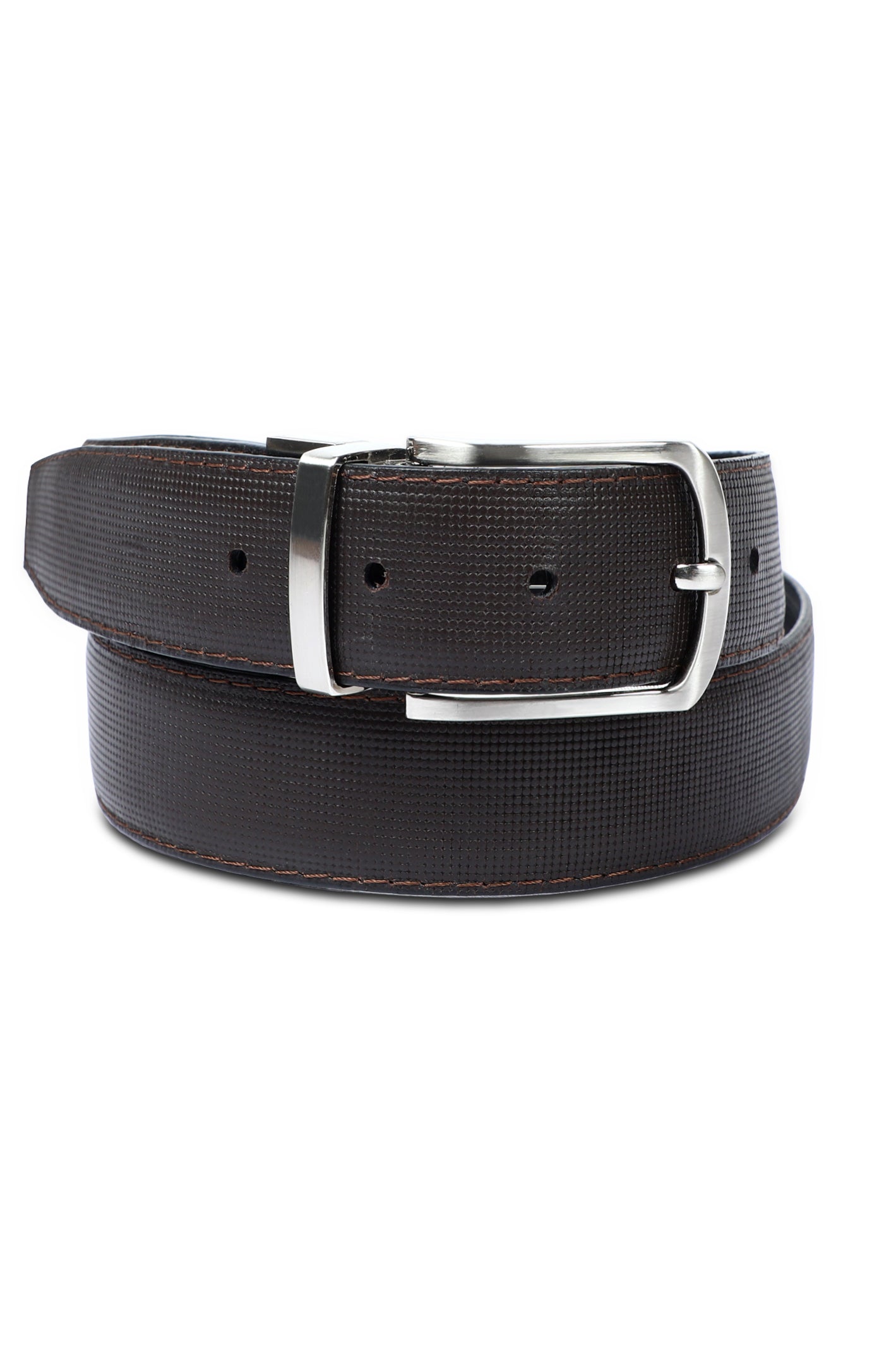 Men's Double Sided Belt SKU: IE11-BLACK & BROWN - Diners