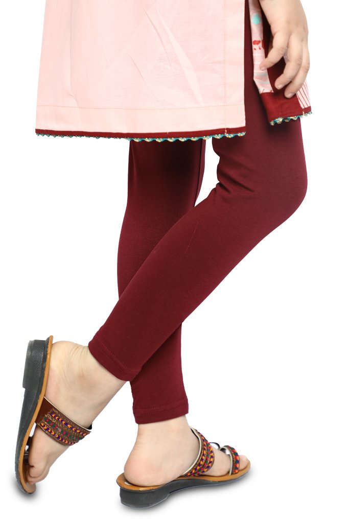 Tights For Toddler Girls In Plum - IGT-0001-PLUM - Diners