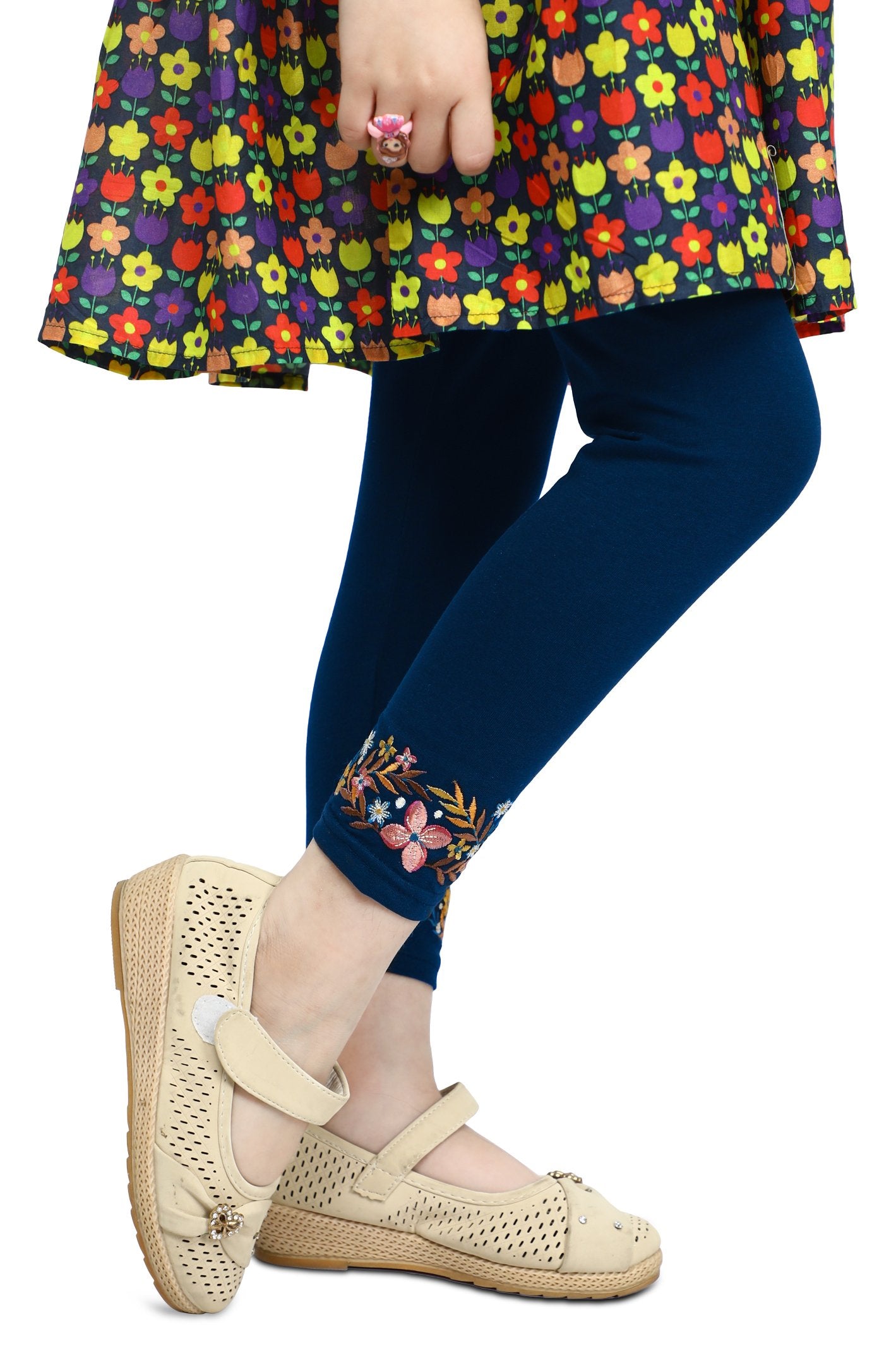 Tights For Toddler Girls In Navy - IGT-0003-NAVY - Diners