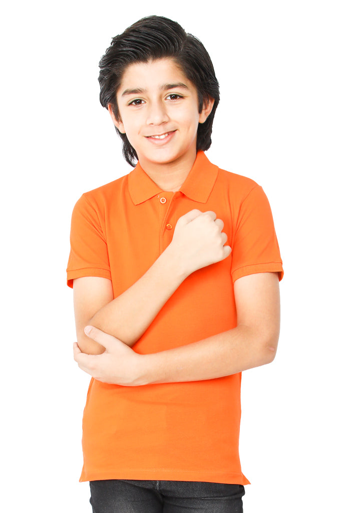 Boys T-Shirt In Orange KBA-0238 - Diners