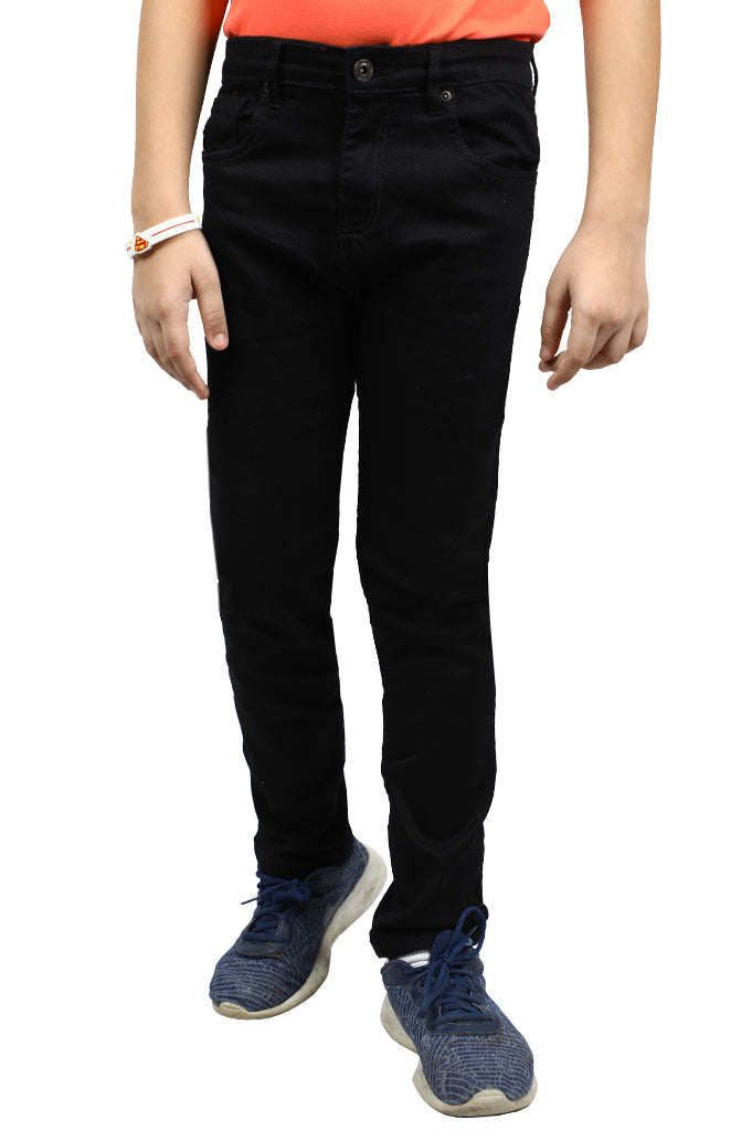 Trouser For Kids In Blue SKU: KBC-0323 BLACK - Diners