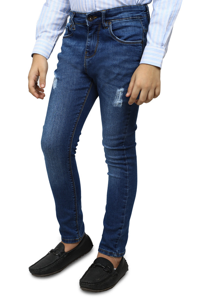 Trouser For Kids In L/Blue SKU: KBC-0331