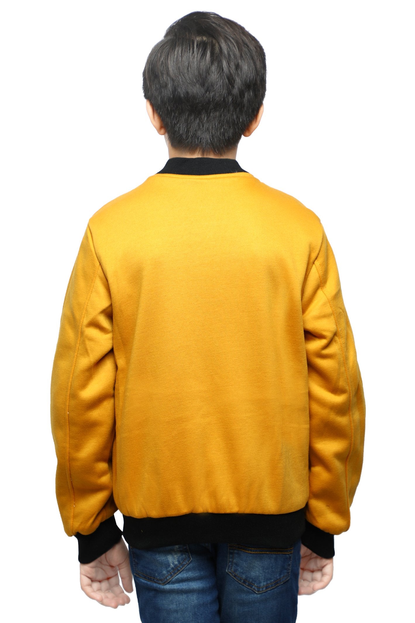 Boys Jacket In Yellow SKU: KBF-0046-YELLOW (Double Sided) - Diners