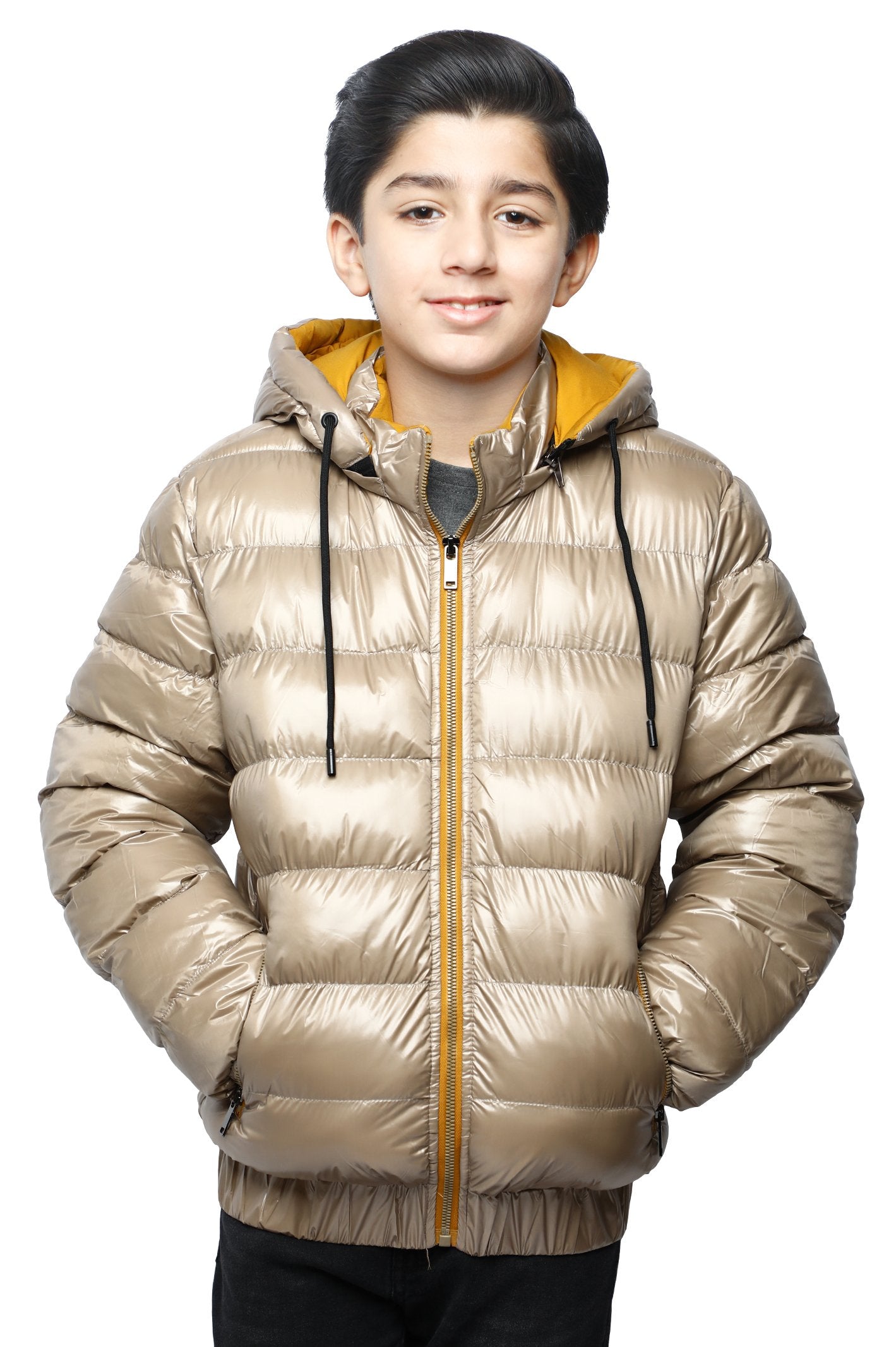 Boys Jacket In Khaki SKU: KBF-0053-KHAKI - Diners